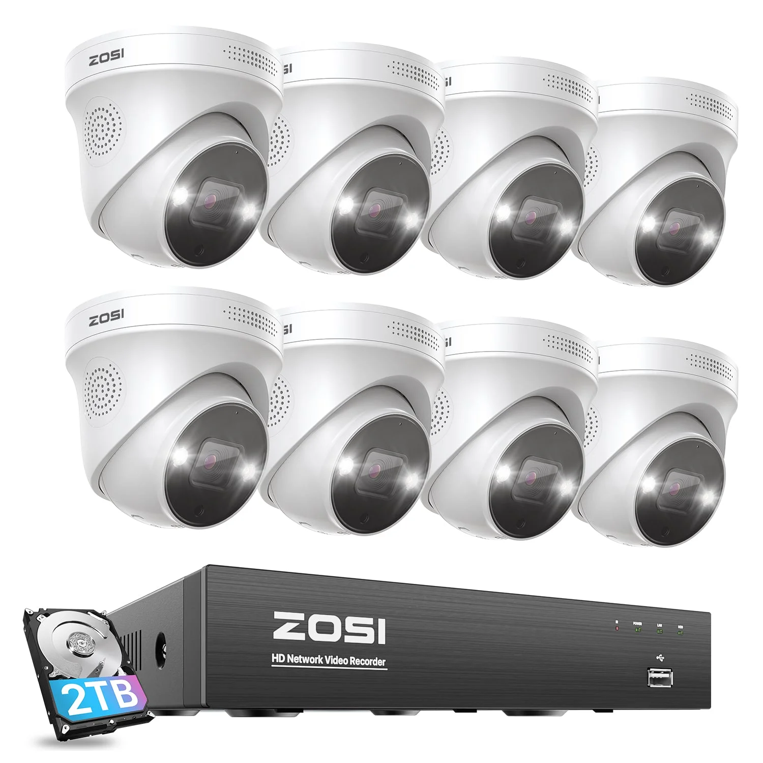 Security systems product — 8SN-2255AW8-20