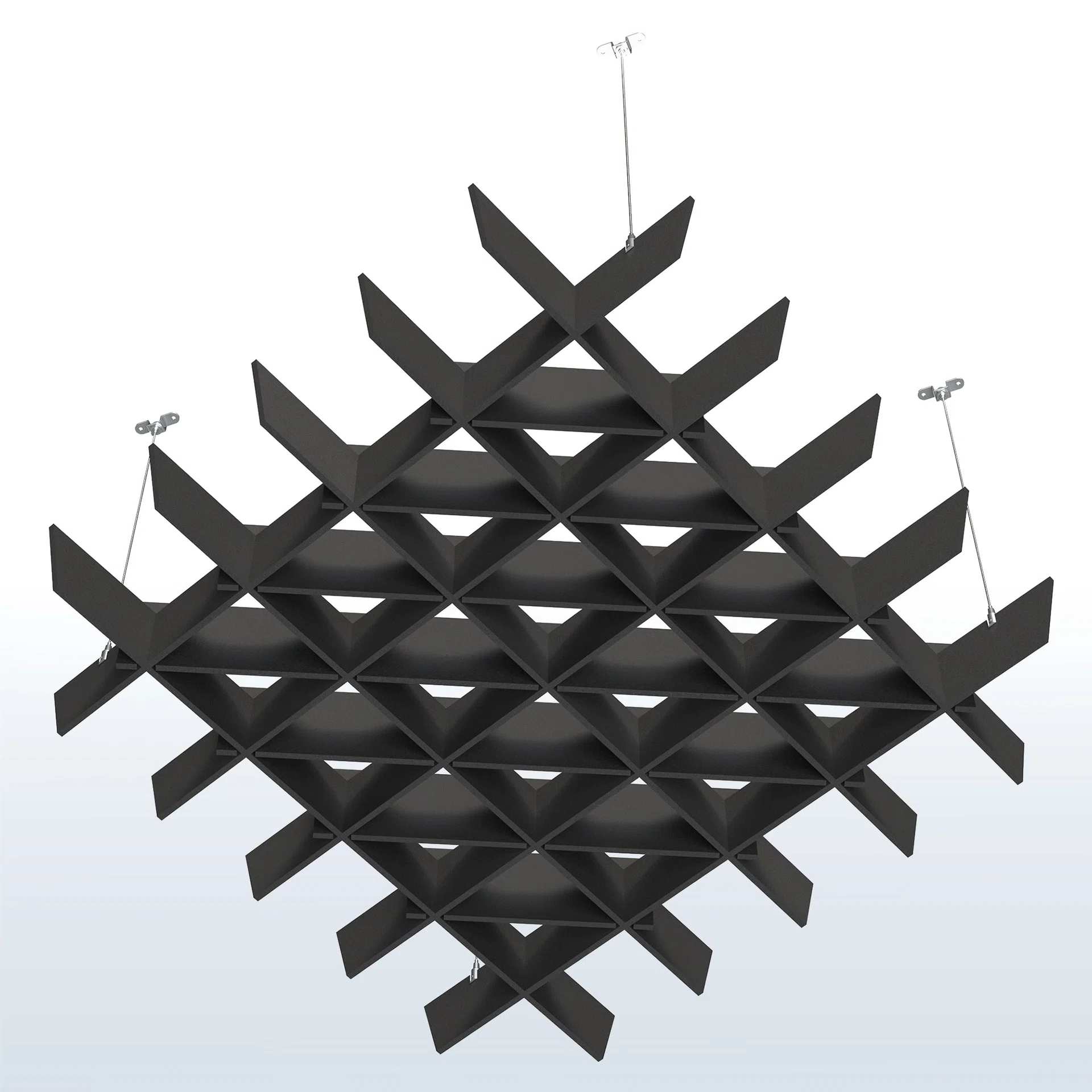 Acoustic Dual Layer Ceiling Waffle Panel