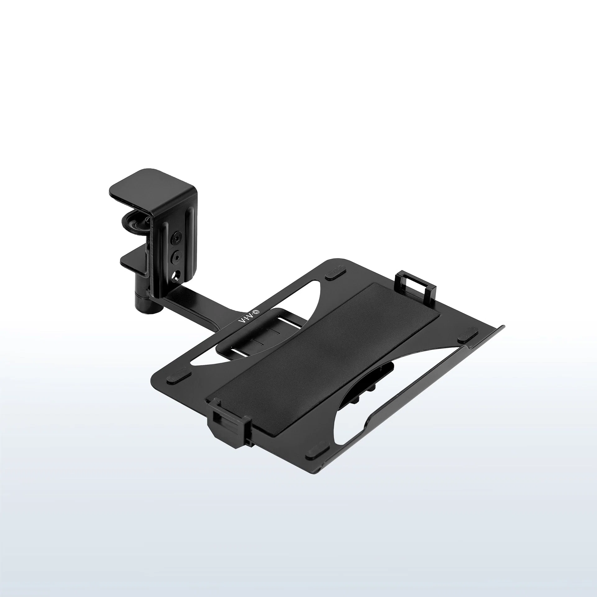 Single Clamp Rotating Laptop Tray