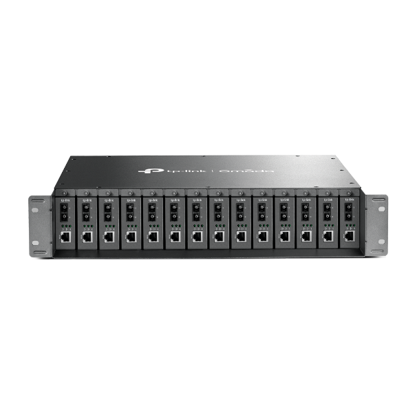Omada 14-Slot Media Converter Chassis, MC1400