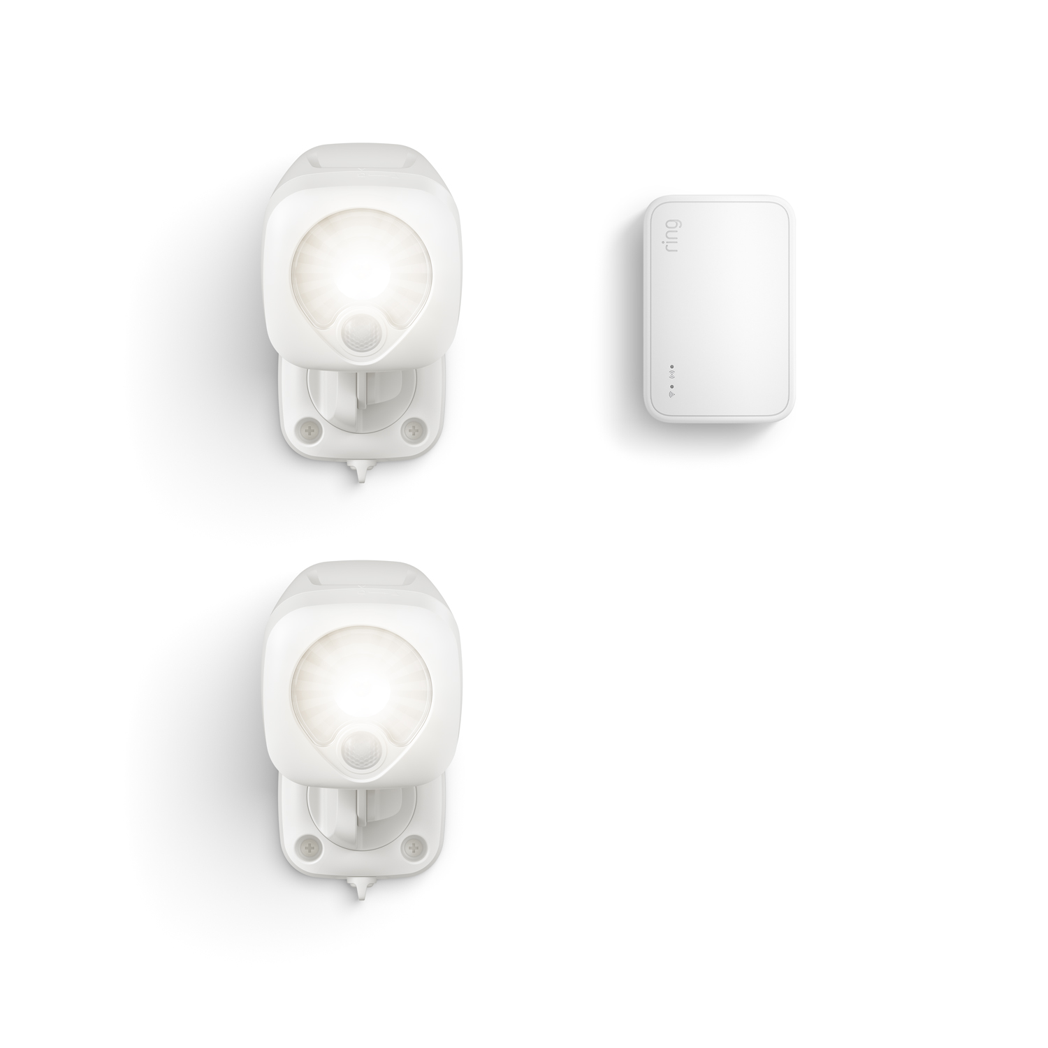 Smart Lighting Spotlight Battery 2-Pack + Bridge (2nd Gen)