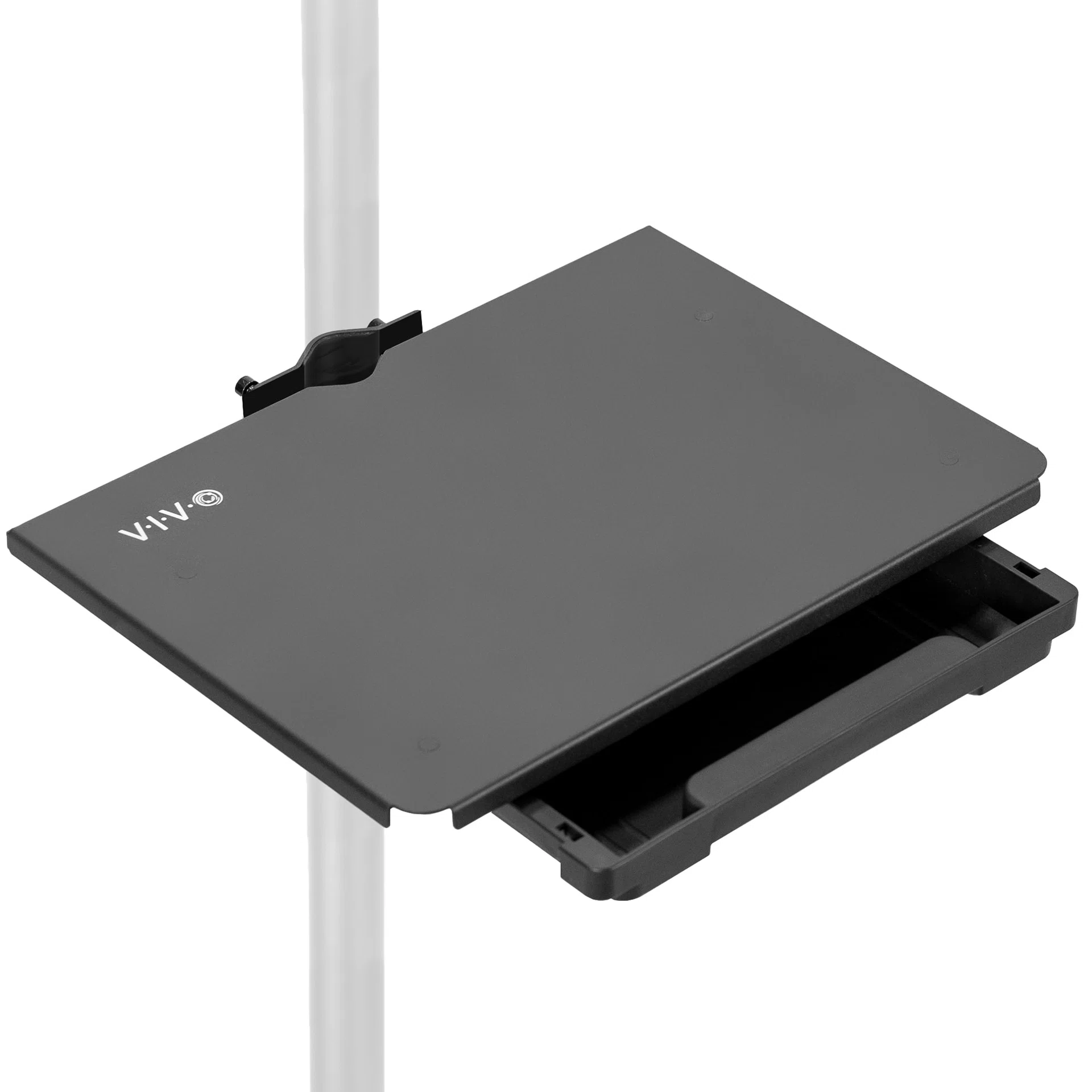 Clamp-on Shelf Pole Mount