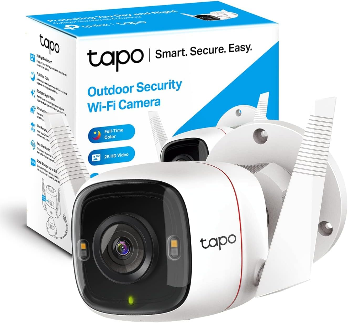 TP-Link 2K QHD Outdoor Camera, Tapo C320WS — Product view