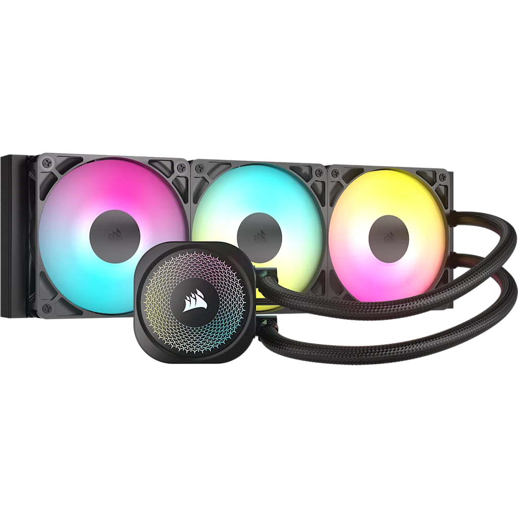 NAUTILUS 360 RS ARGB Liquid CPU Cooler · Original complete cooler front view