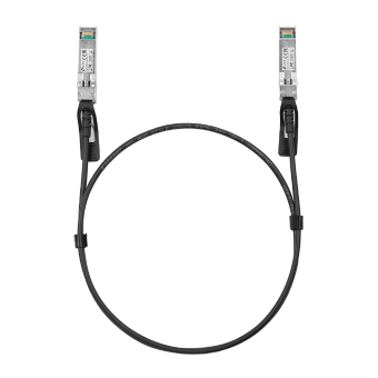 Omada 1M Direct Attach SFP+ Cable for 10 Gigabit Connections, Up to 1 m Distance, SM5220-1M