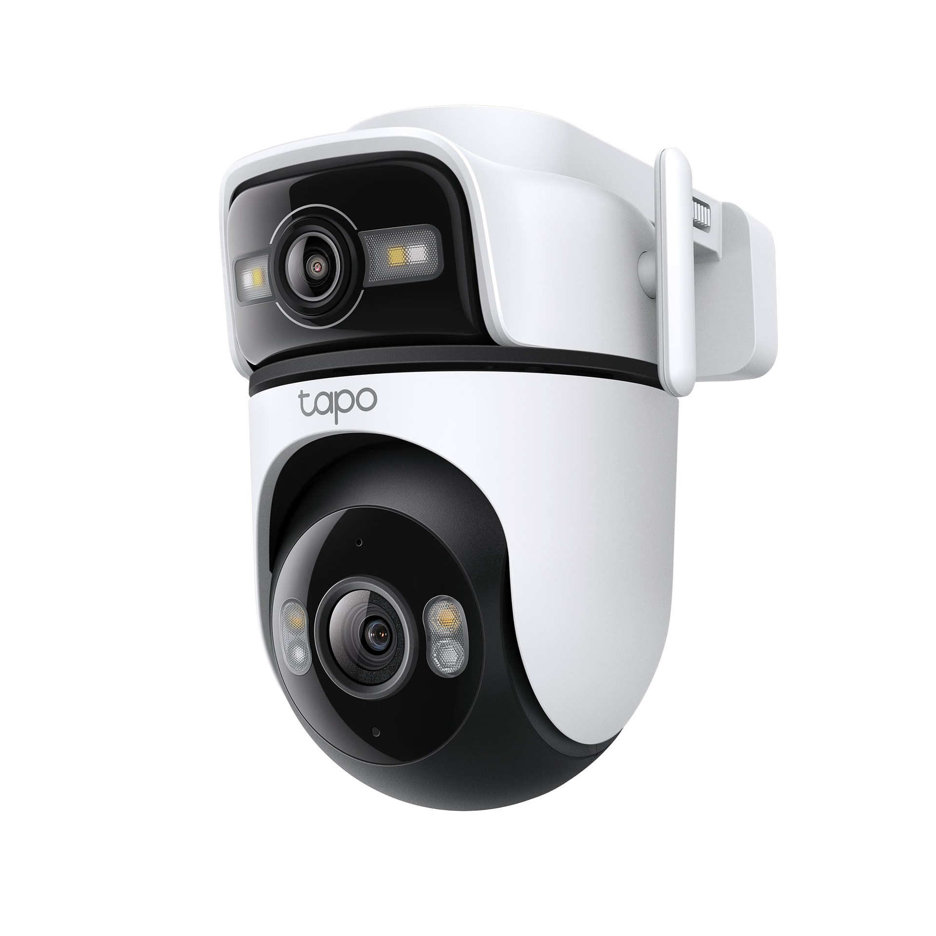 2K Outdoor Dual Lens Pan/Tilt Security Camera, Tapo C545D