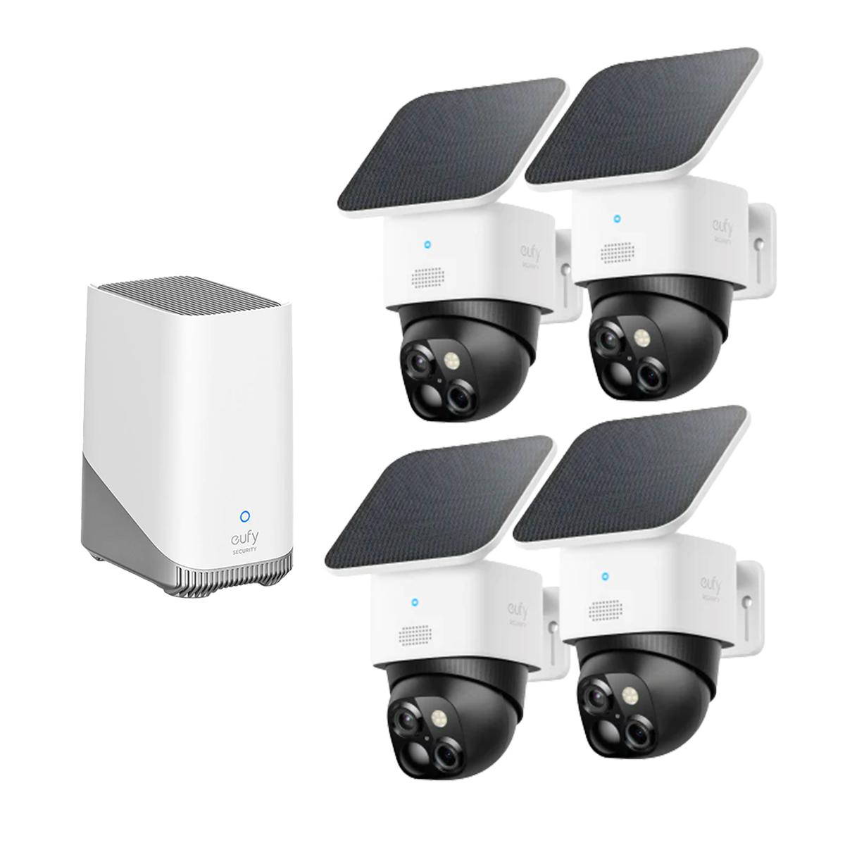 eufy SoloCam S340 (4-Cam Kit) + eufy HomeBase™ S380