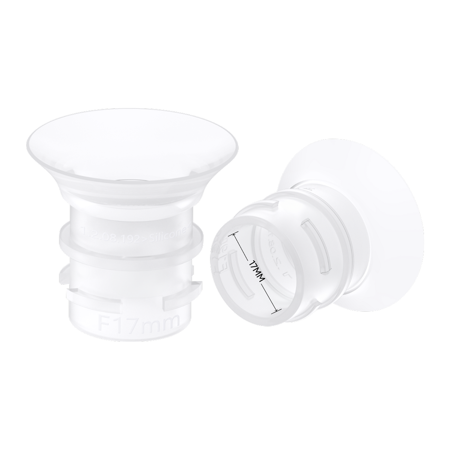 eufy 17 mm Sizing Insert (2-Pack) for Wearable Breast Pump E10/E20/S1/S1 Pro
