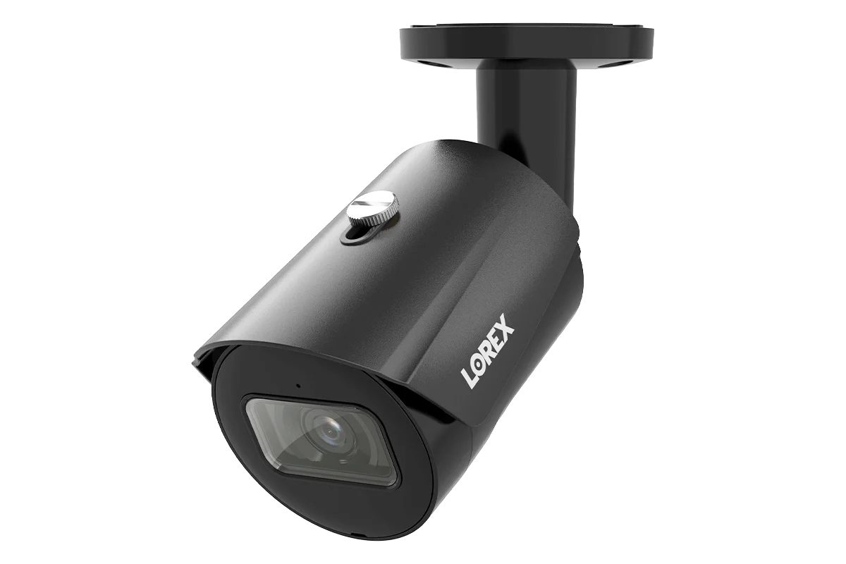 Lorex A14 4K IP Wired Bullet Security Camera with Listen-In Audio and Smart Motion Detection