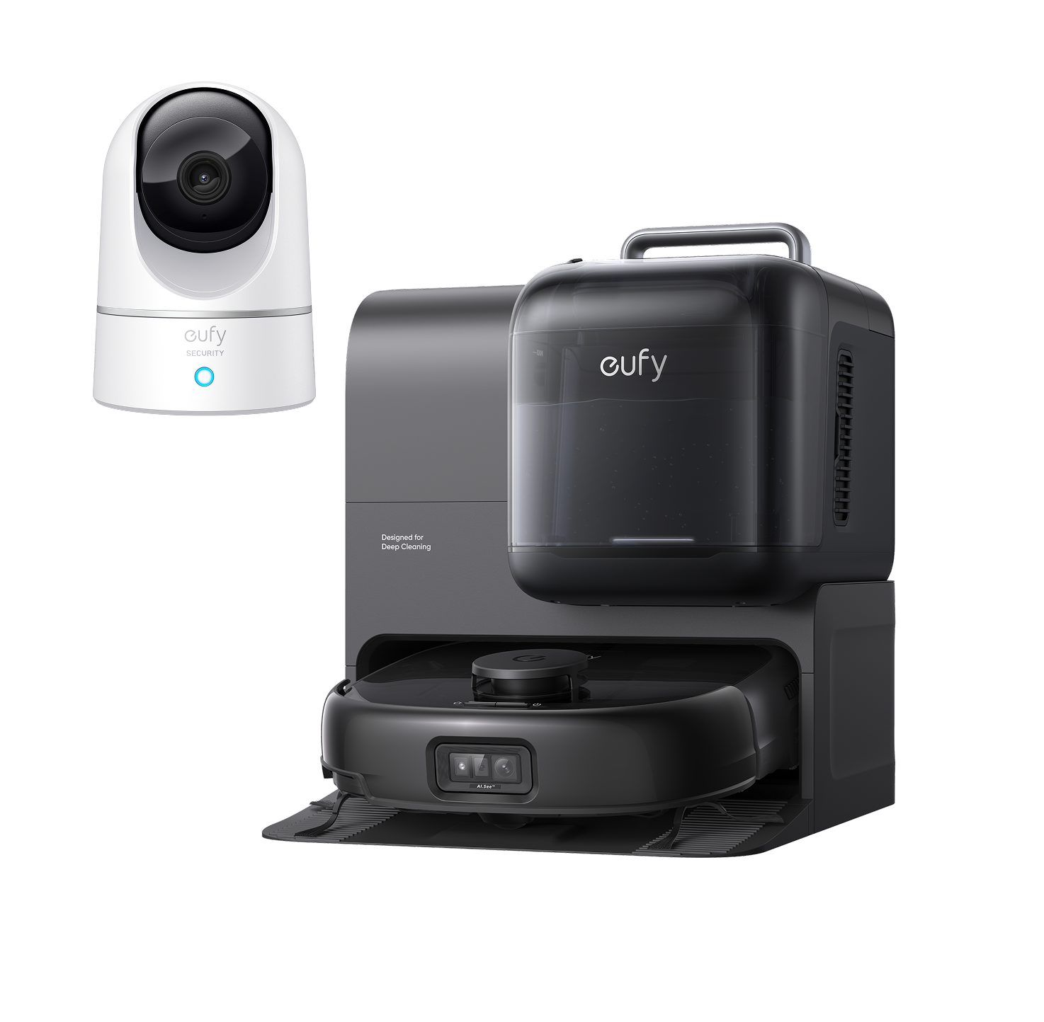 eufy Robot Vacuum Omni E28 + Indoor Cam E220