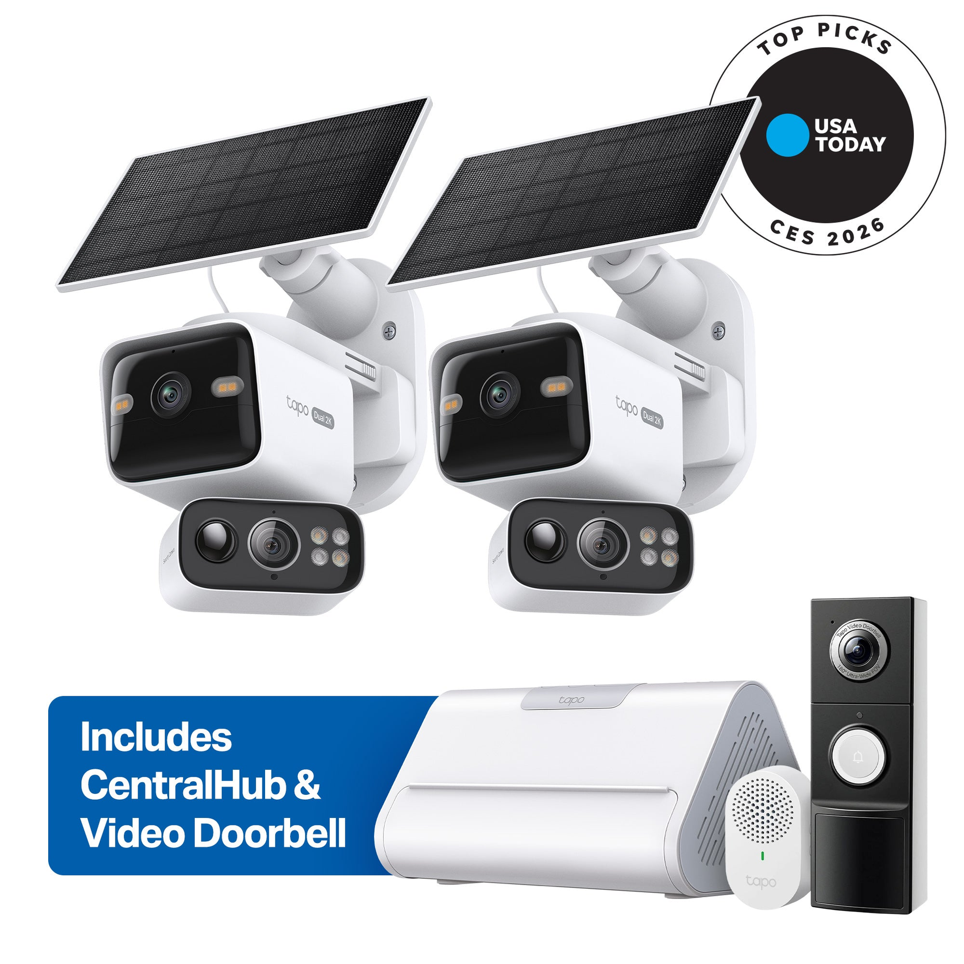 TP-Link Outdoor Security Bundle 2K Dual-Lens — Product view