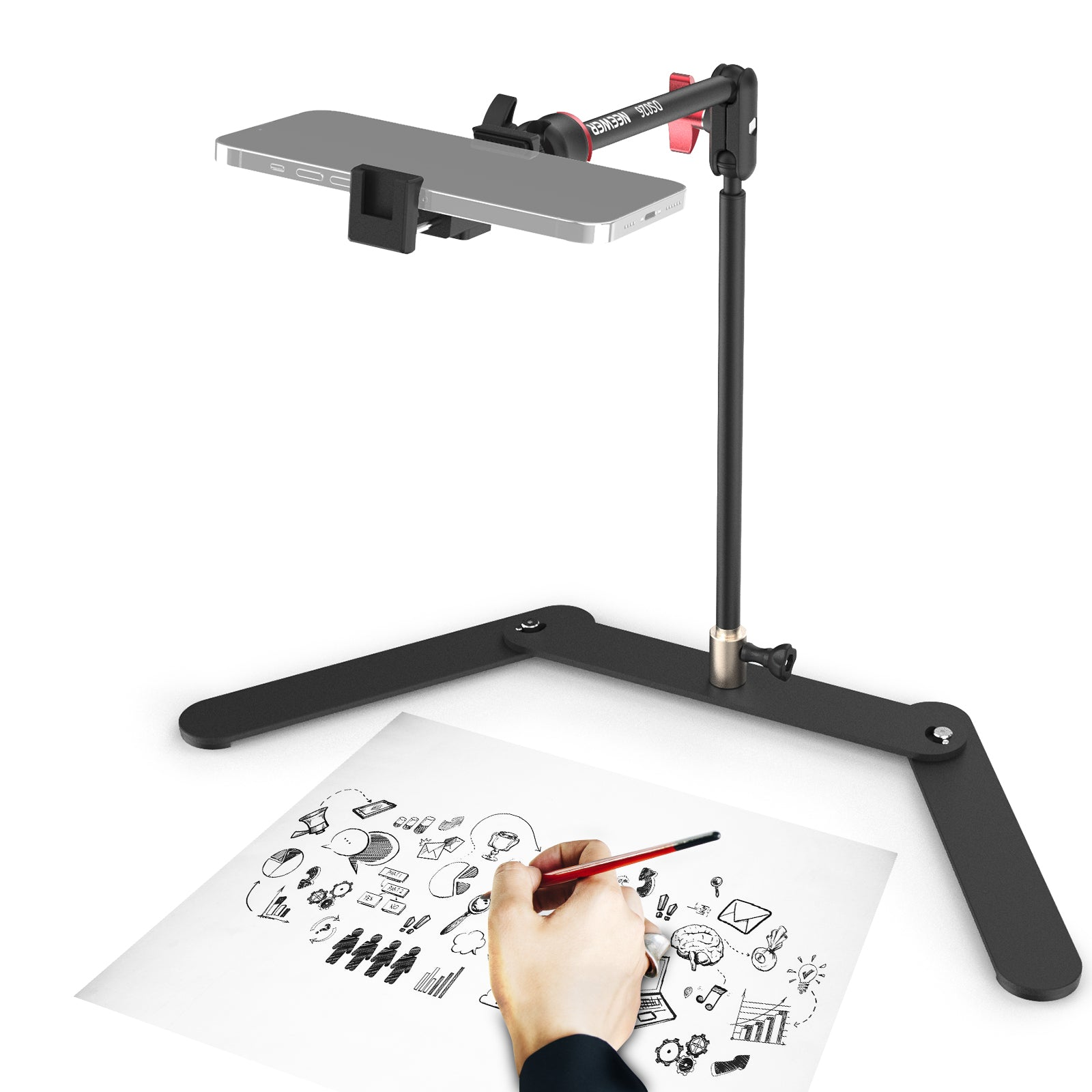 NEEWER DS026 Overhead Phone Tripod Stand: image 1