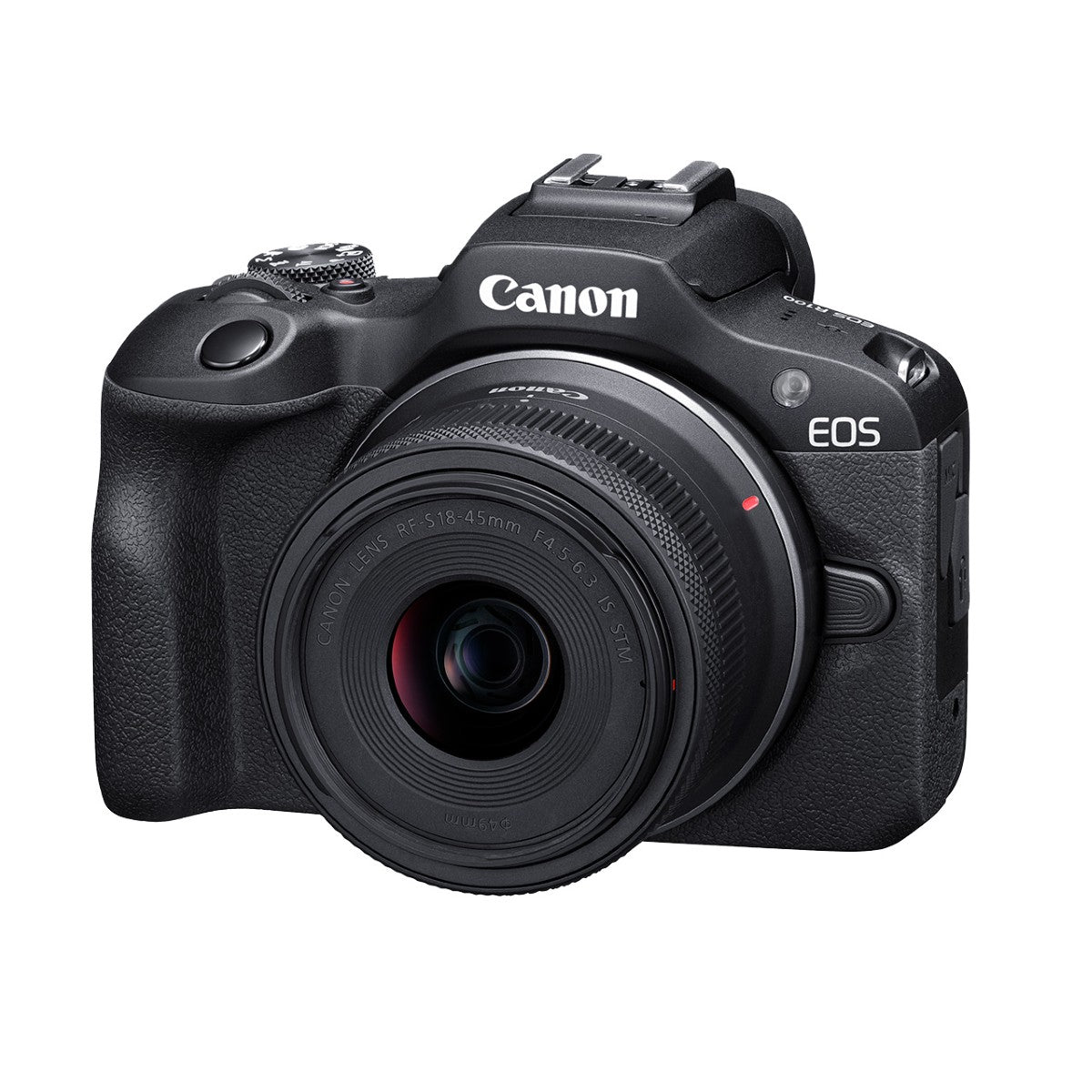EOS R100 Mirrorless Camera with RF-S 18-45mm Lens