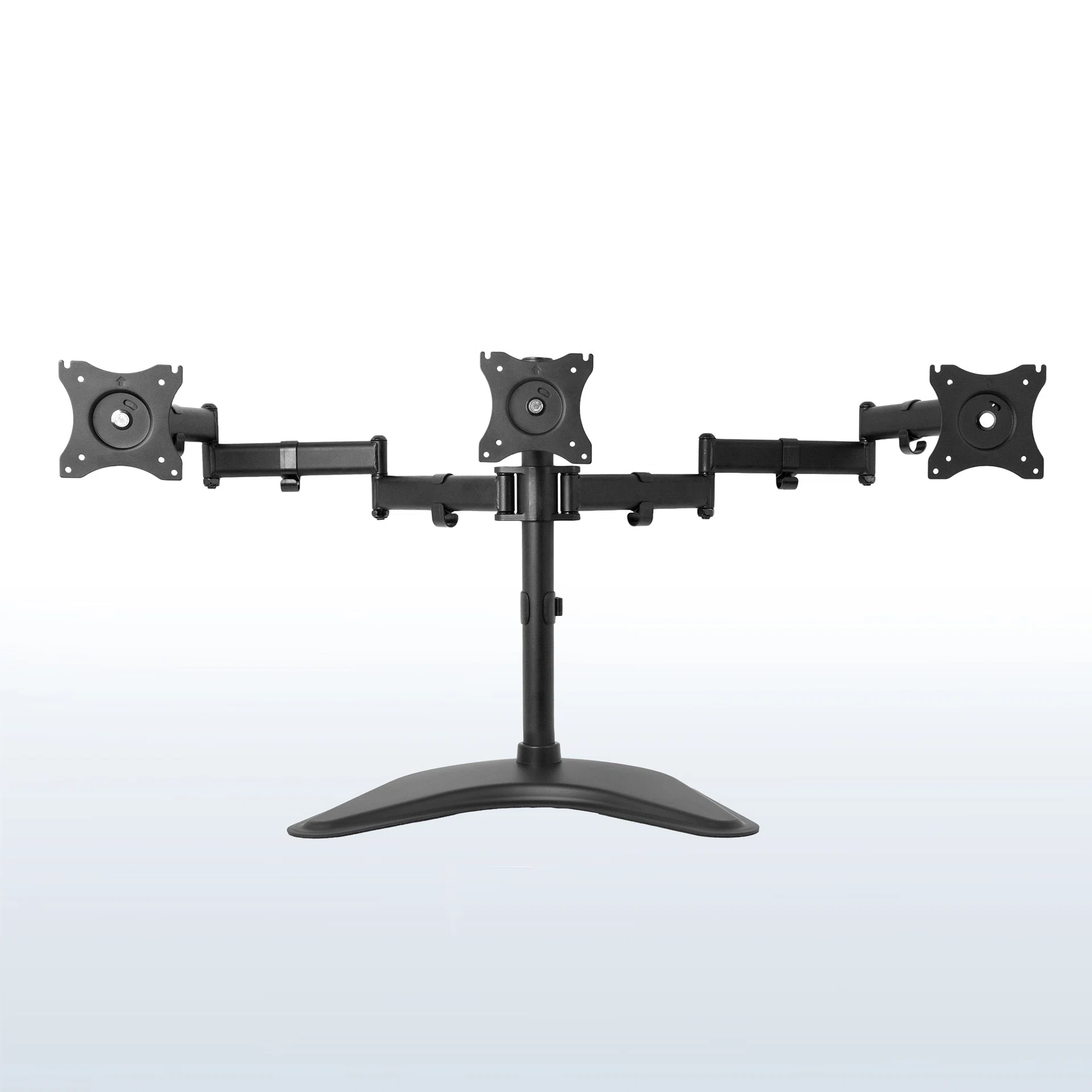 VIVO Triple Monitor Desk Stand - 13” to 24” Screens — Triple Monitor Desk Stand - 13” to 24” Screens — Product view