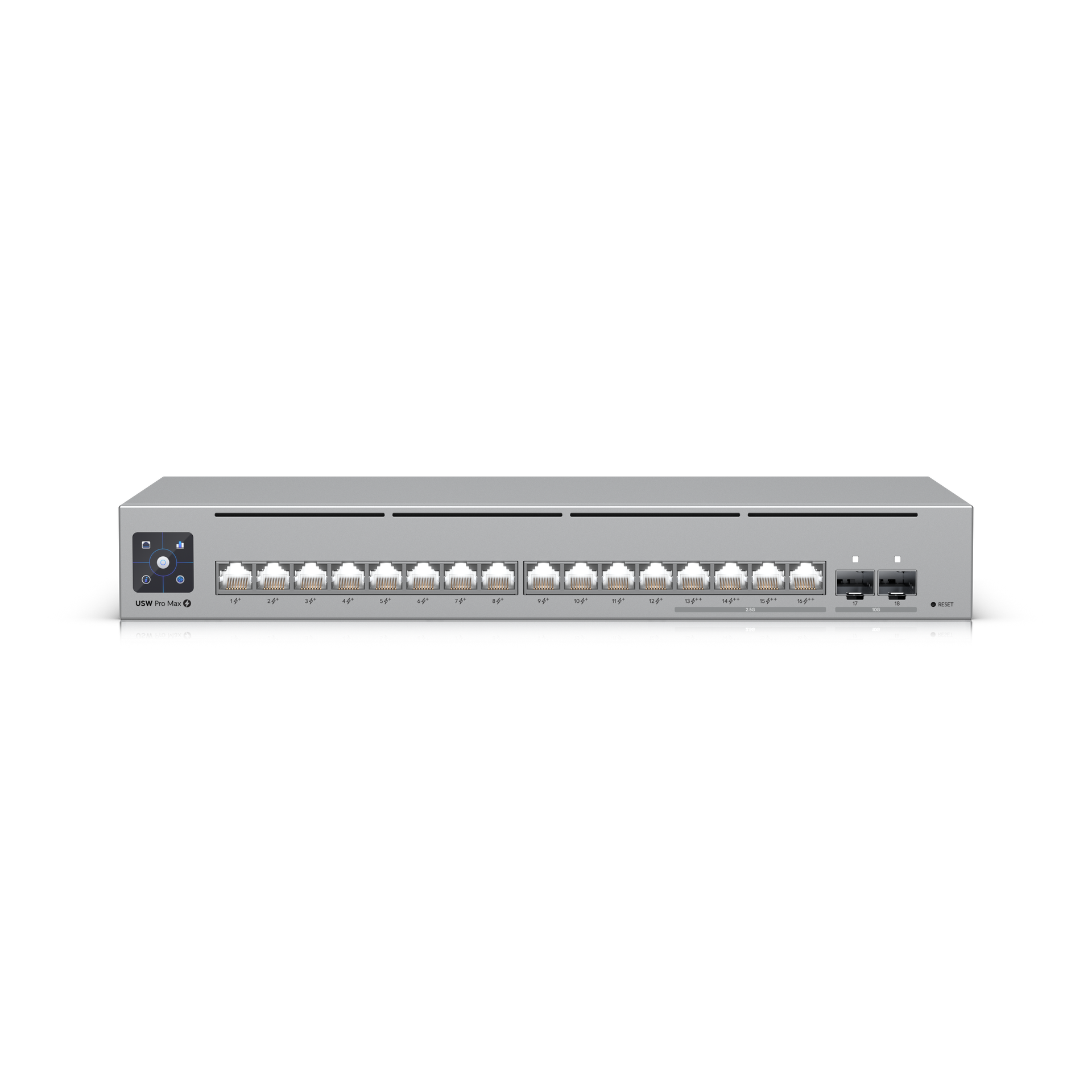 Ubiquiti Switch Pro Max 16 PoE — UBNT-USW-PRO-MAX-16-POE: official exact-model product view