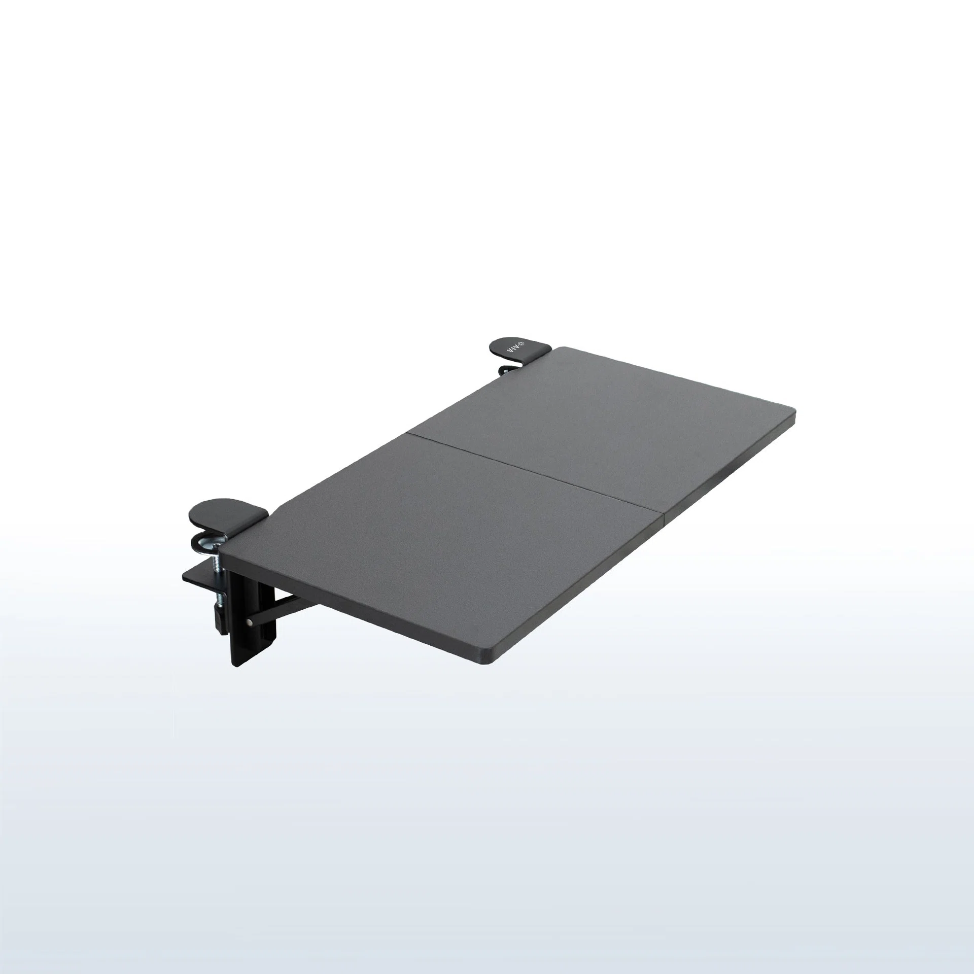VIVO Clamp-on Desk Extension — Black / 24" — Product view