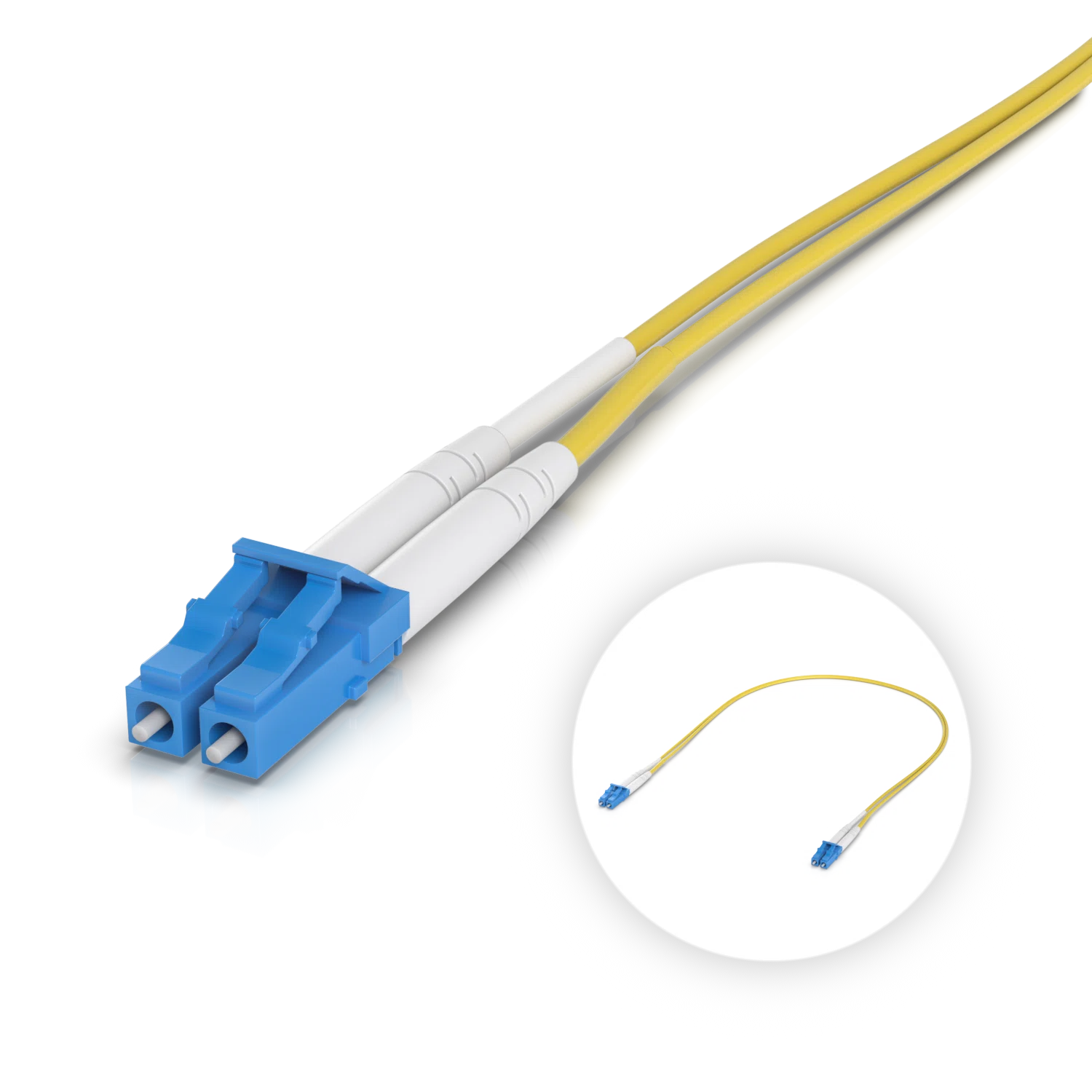 OS2 Duplex LC UPC Fiber Patch Cable