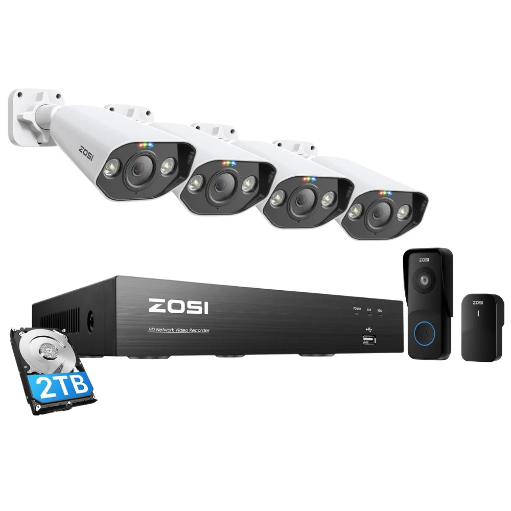 Security systems product — 8HN-1828AW4-20+1NK-8104BM-US