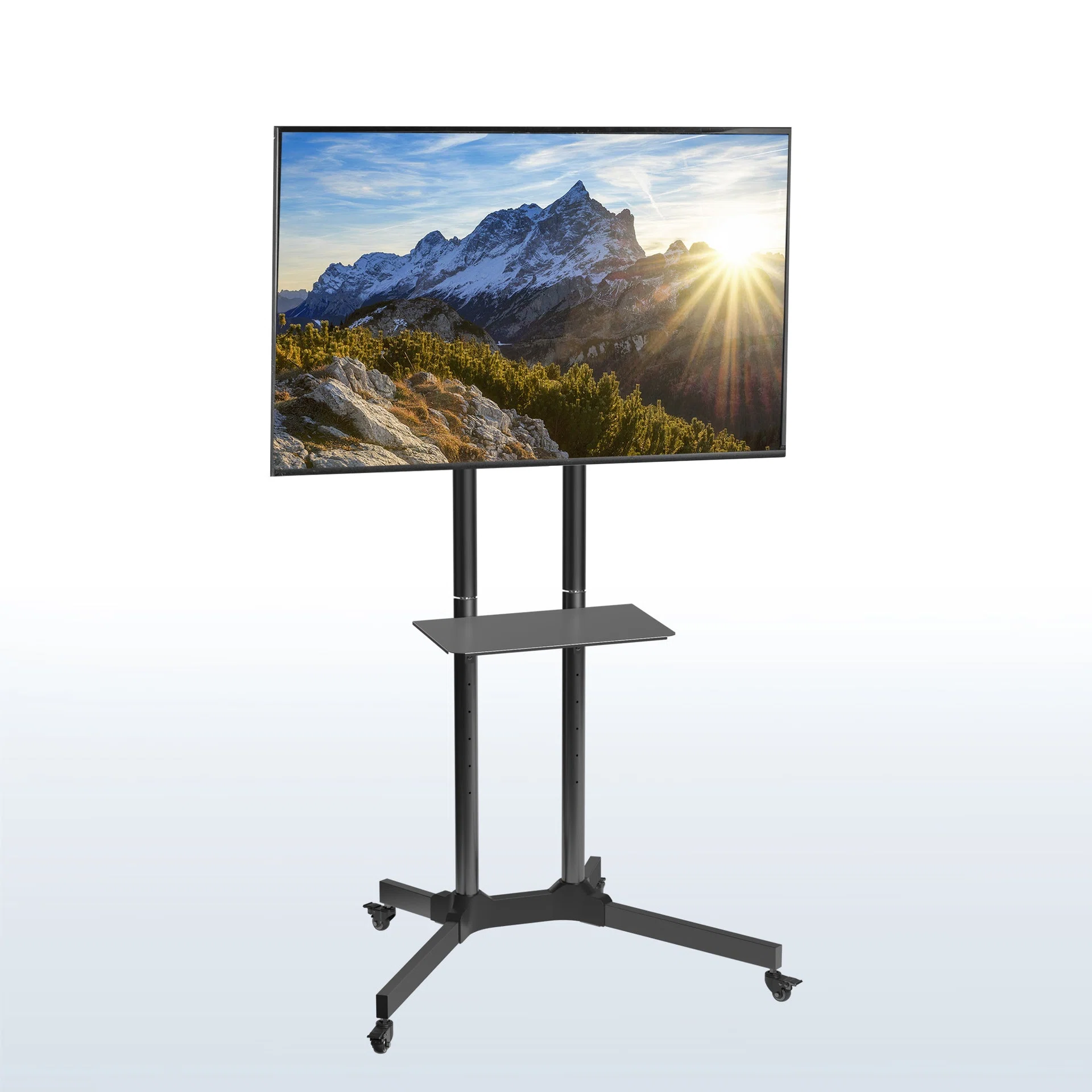 Mobile TV Cart - 32" to 83" Screens