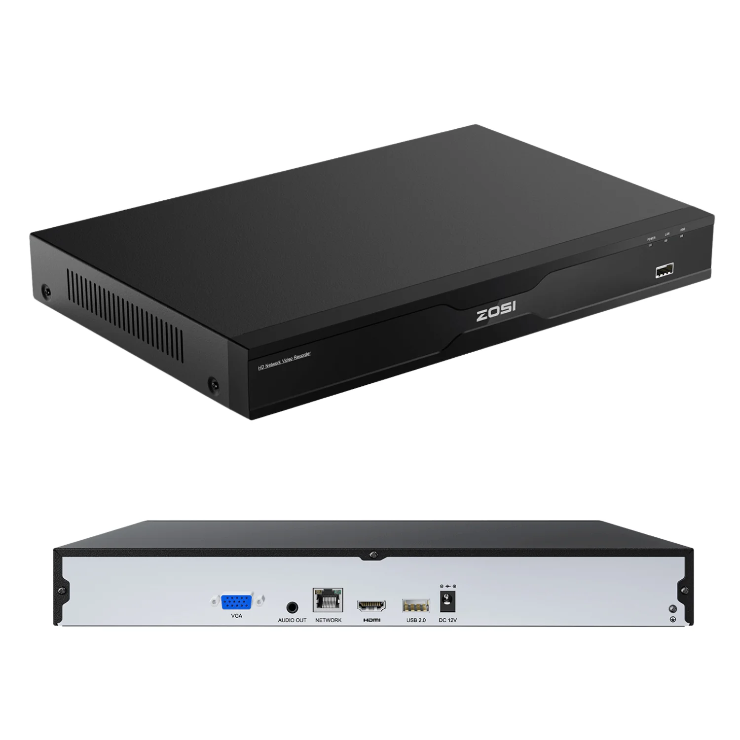 32-Channel 4K Network Video Recorder NVR + Max. 16TB Hard Drive