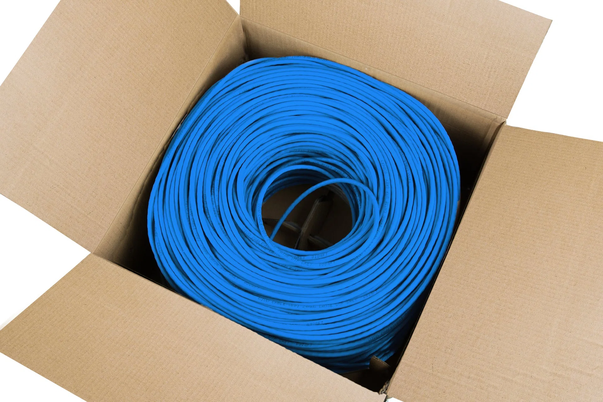 250ft Cat6 Full Copper Indoor Ethernet Cable