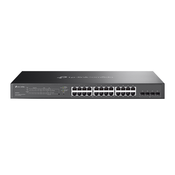 Omada 28-Port Gigabit Smart PoE Switch with 16x PoE+, SG2428LP