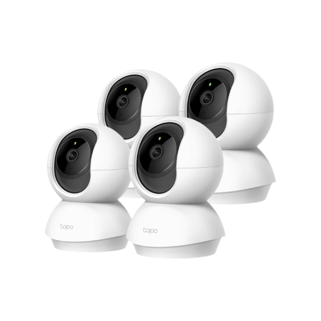 TP-Link Multi-Room Security Bundle – 2K Pan/Tilt Cameras 4 Pack — Product view
