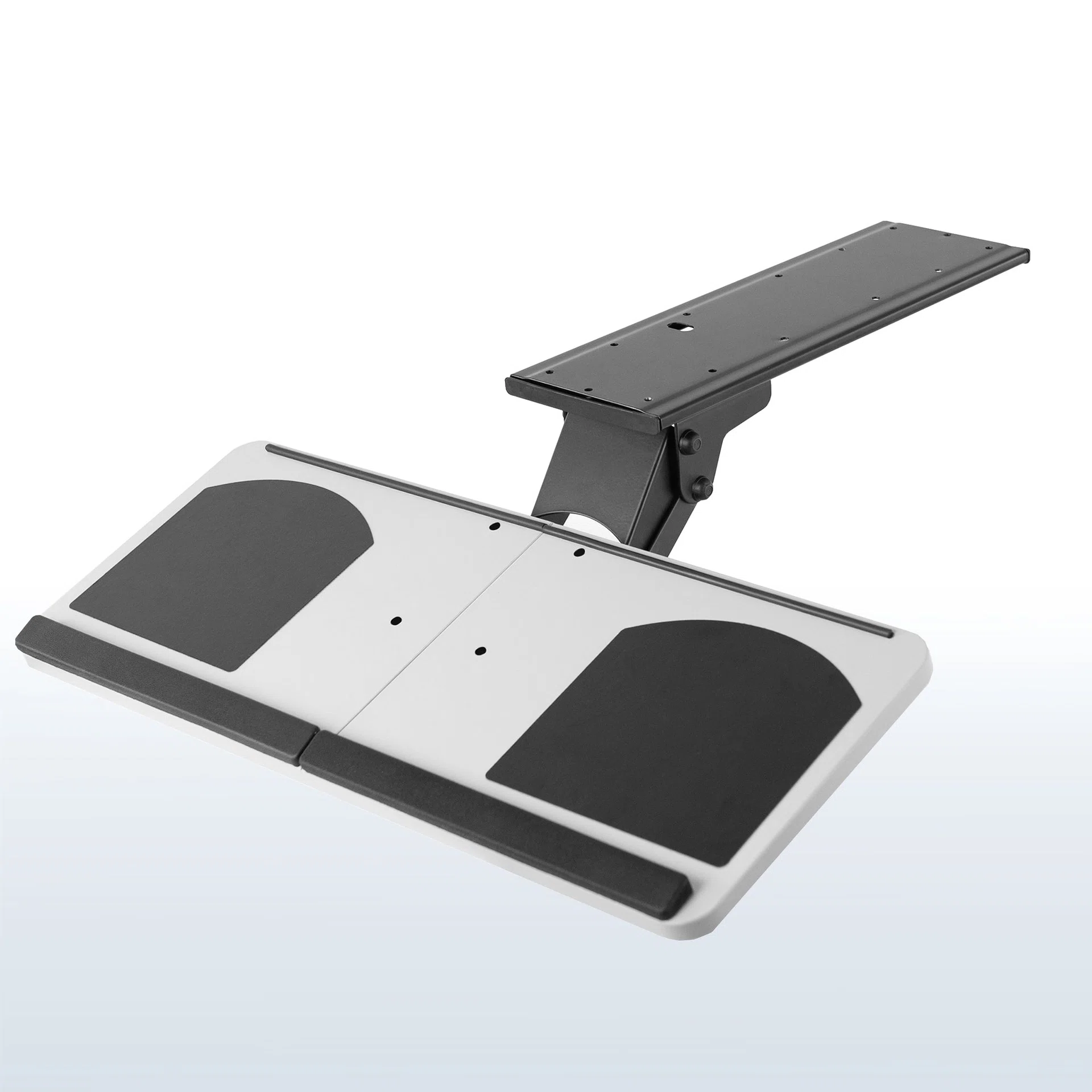 VIVO Silver Under Desk Keyboard Tray — Silver Under Desk Keyboard Tray — Product view