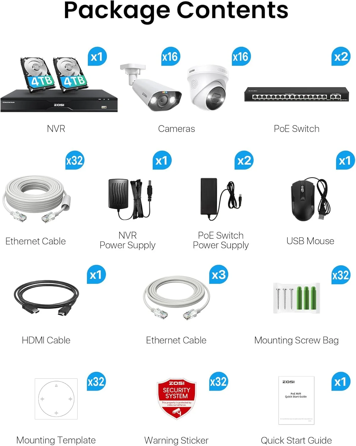 Security systems product — 328D44-1828X2258W16-US-V1-SPG1616