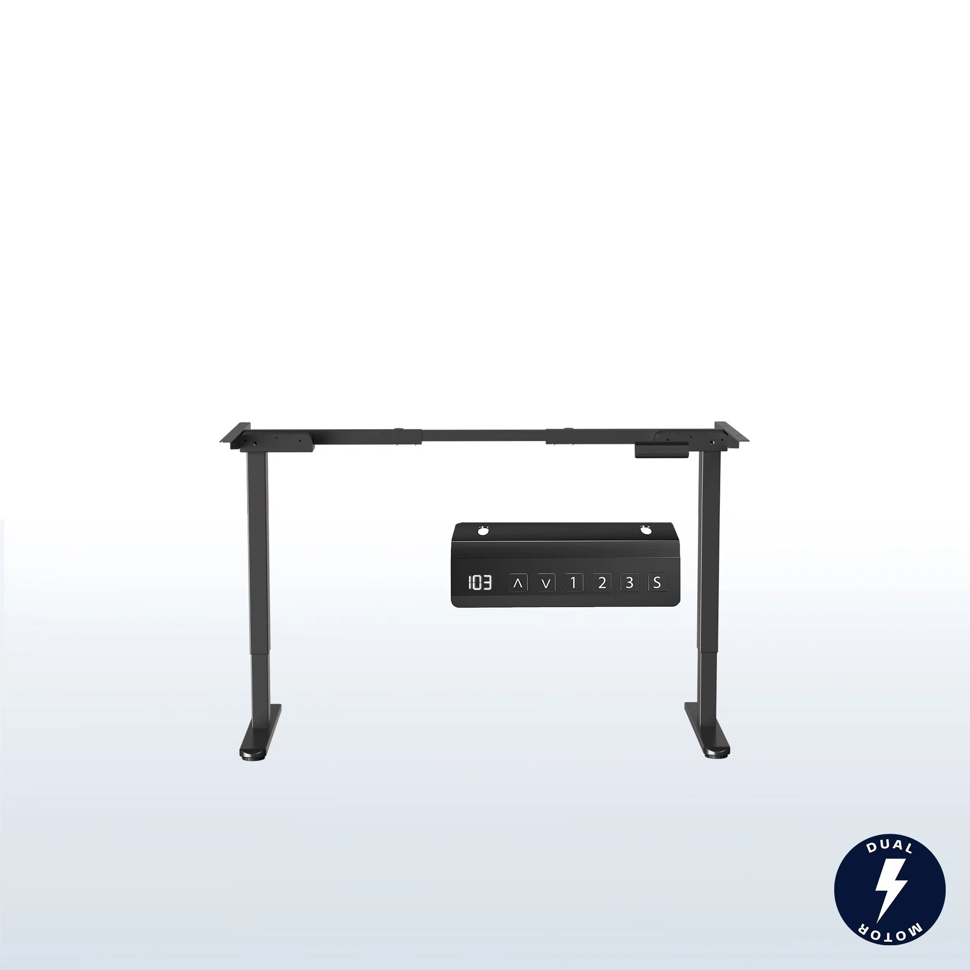 Electric Dual Motor Desk Frame with Memory Controller