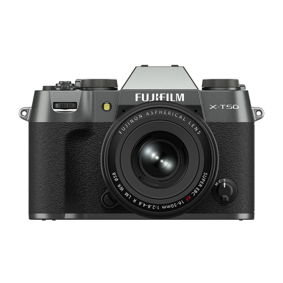 X-T50 Mirrorless Camera with 16-50mm Lens (Charcoal Silver)
