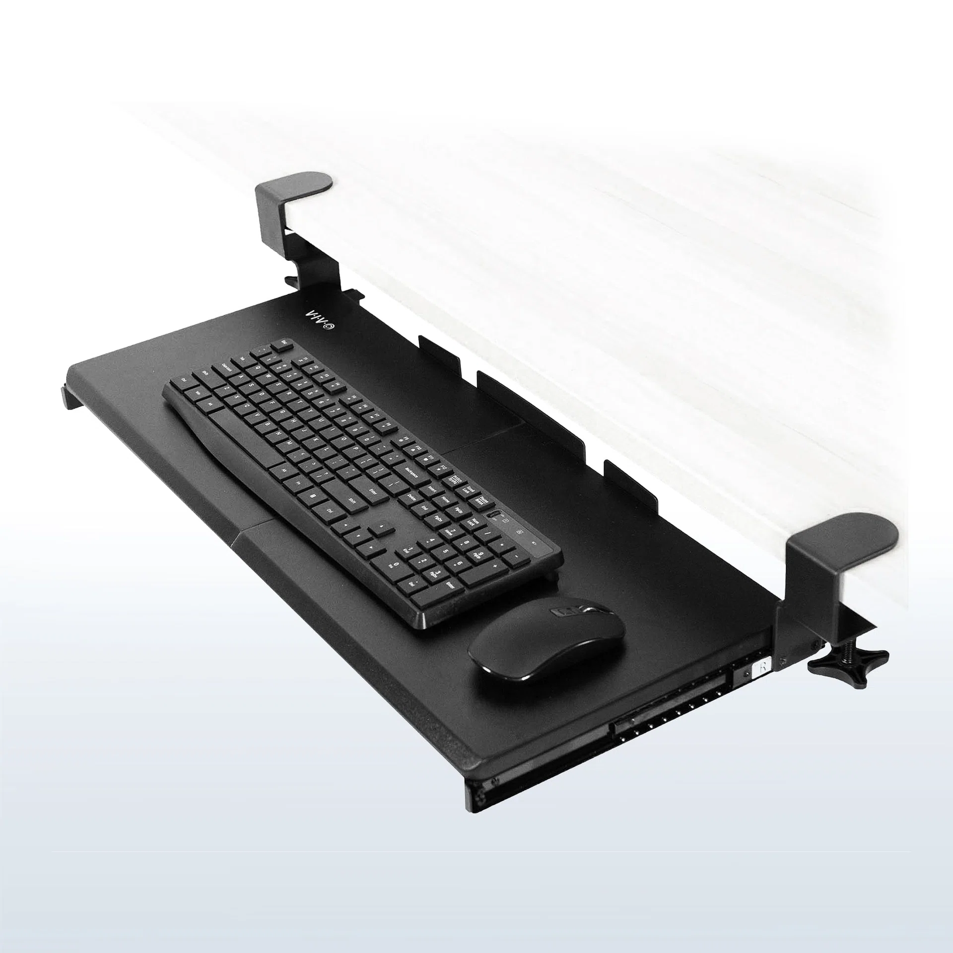 Clamp-on Keyboard Tray