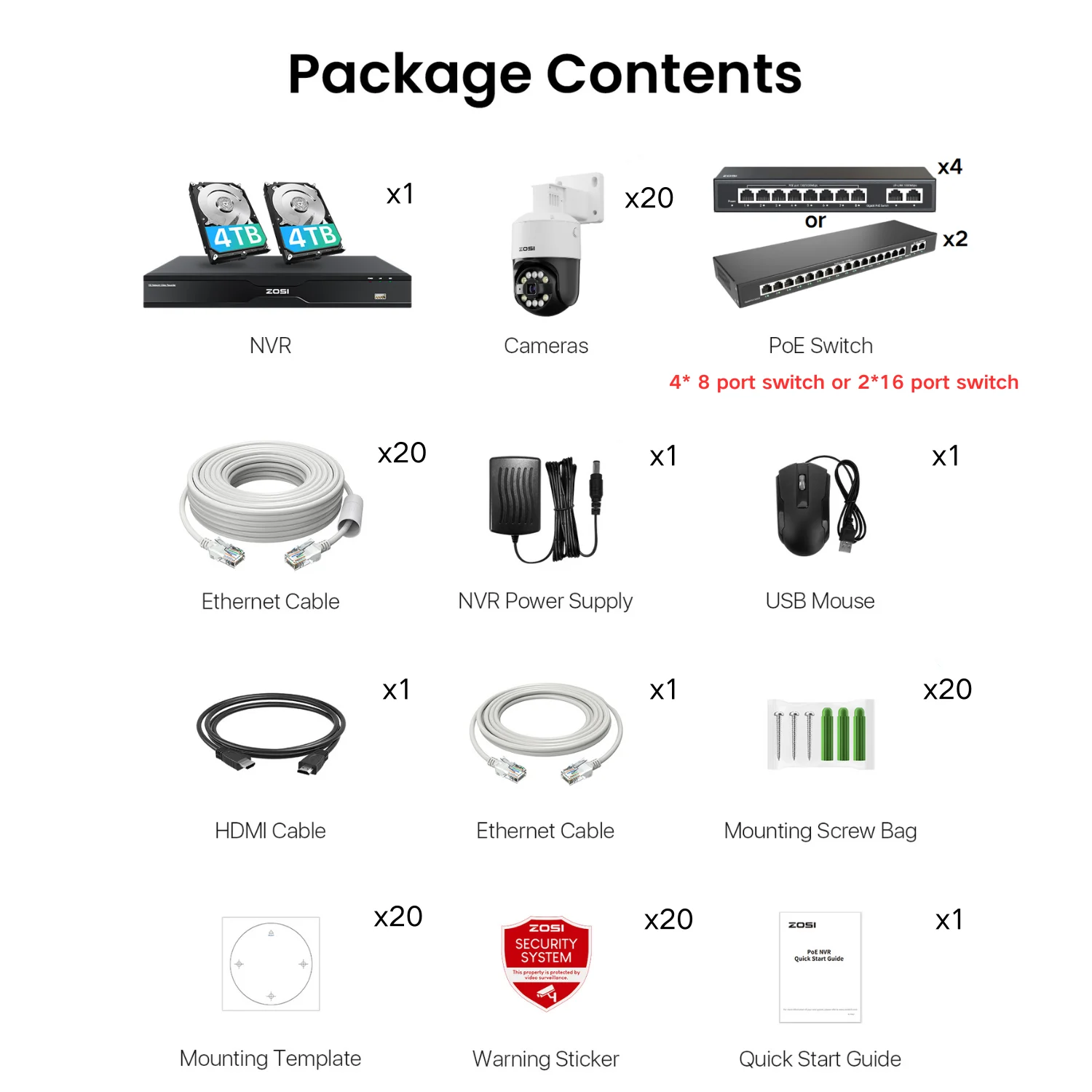 Security systems product — 328D44-2968W20-US-V1-SPG1616