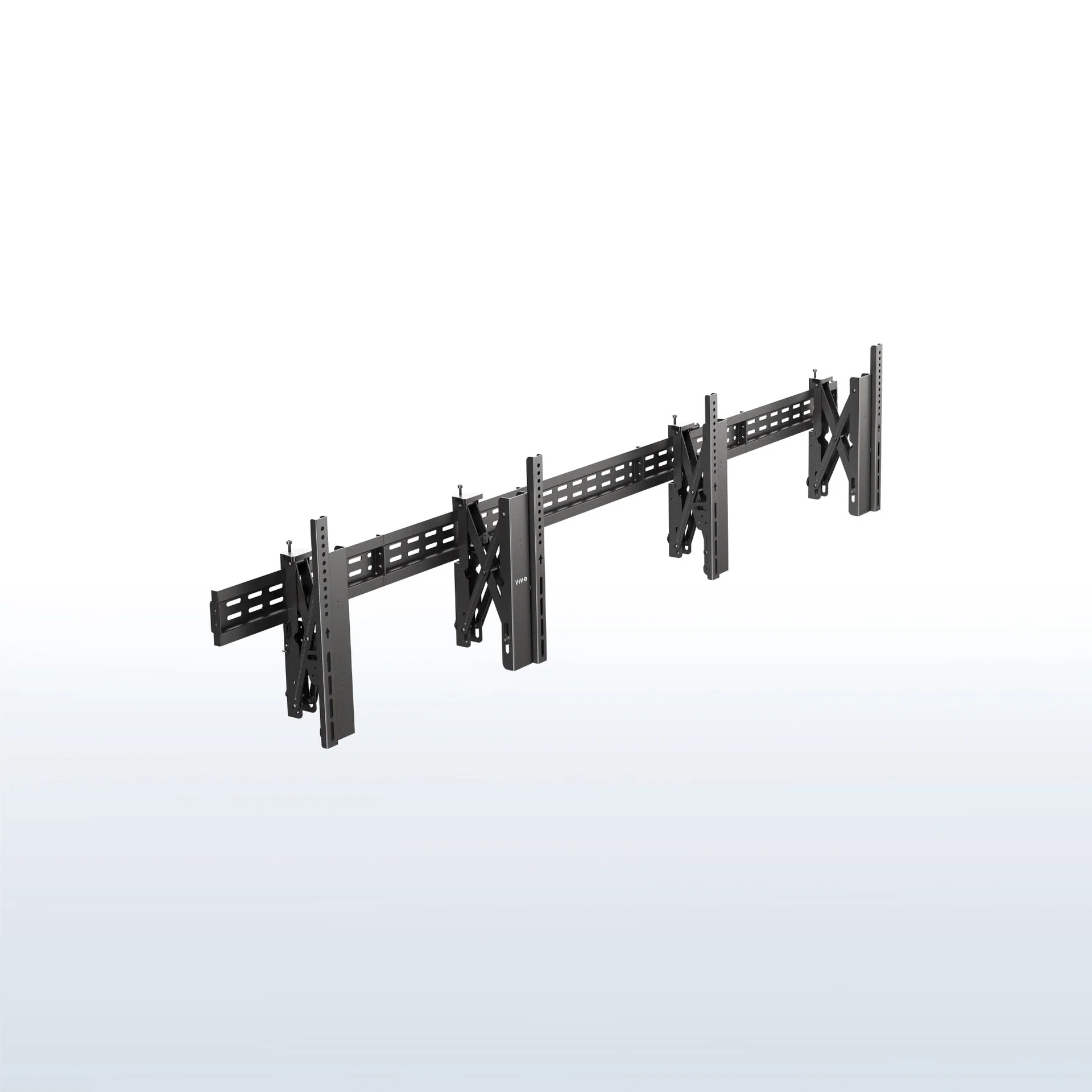 VIVO Pop-Out TV Tilting 1x2 Video Wall Mounts - 37” to 65” Screens — Pop-Out TV Tilting 1x2 Video Wall Mounts - 37” to 65” Screens — Product view