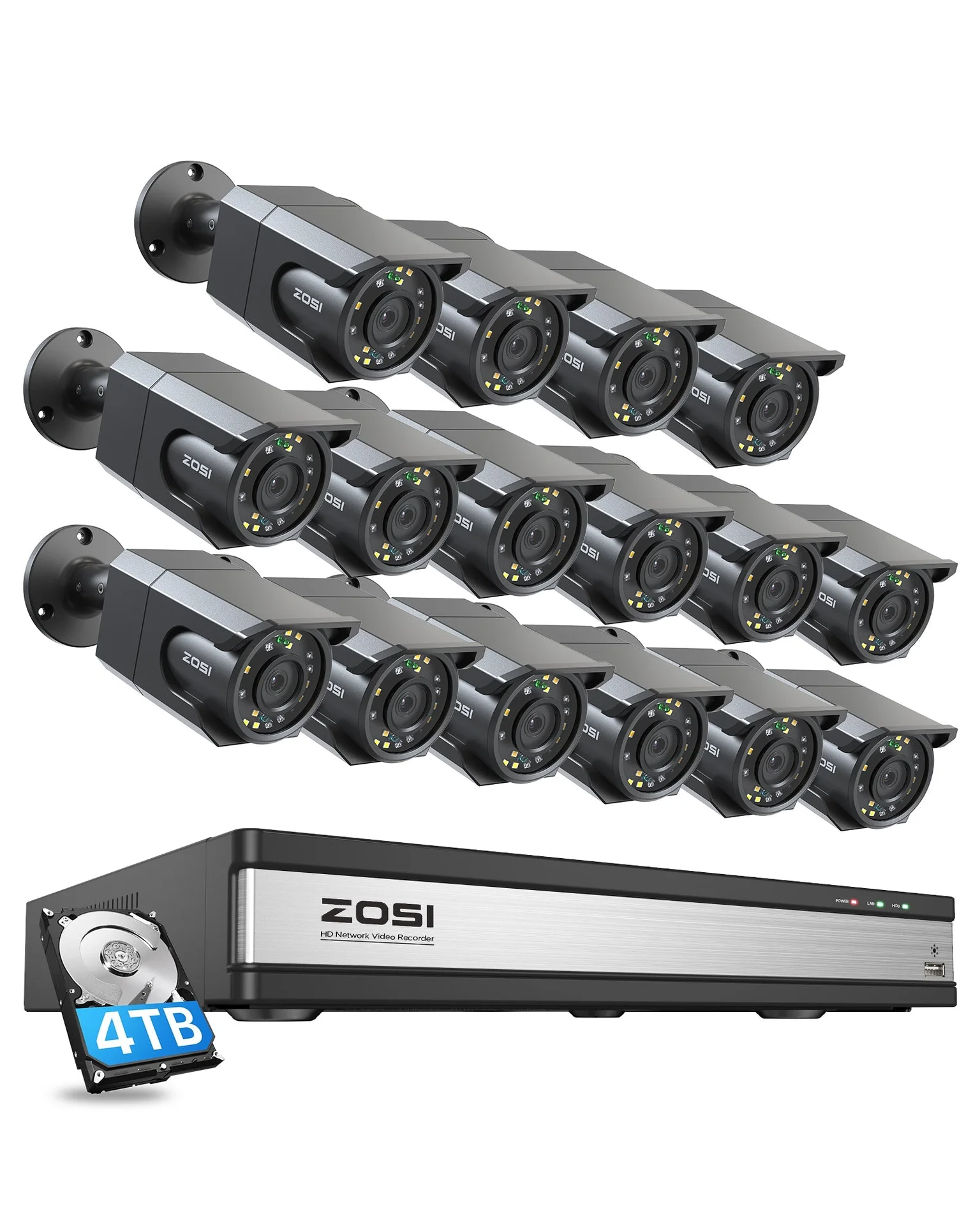 Security systems product — 168B4-1058B16-US
