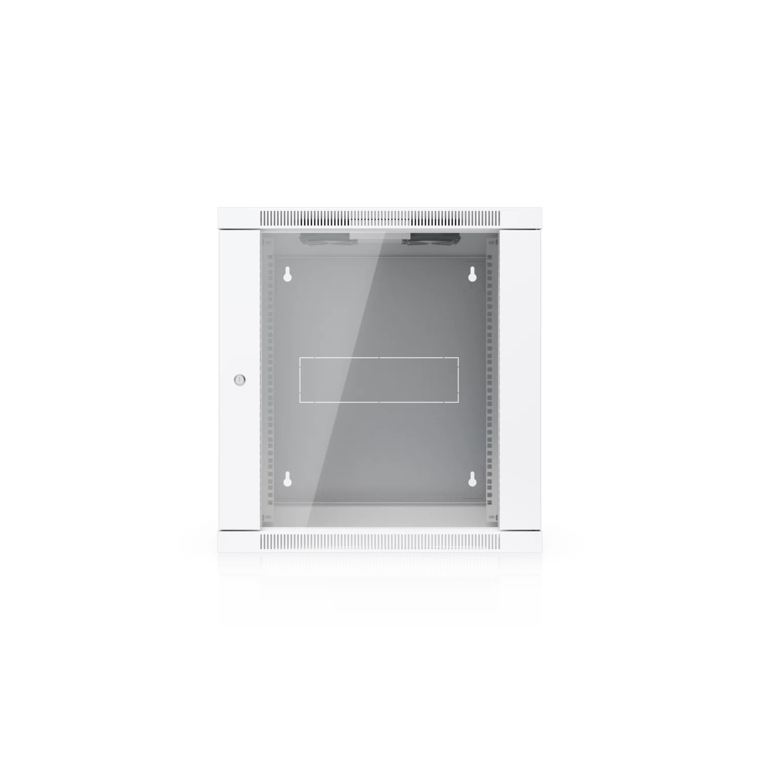 12U Rack Cabinet, Swing, Glass Door