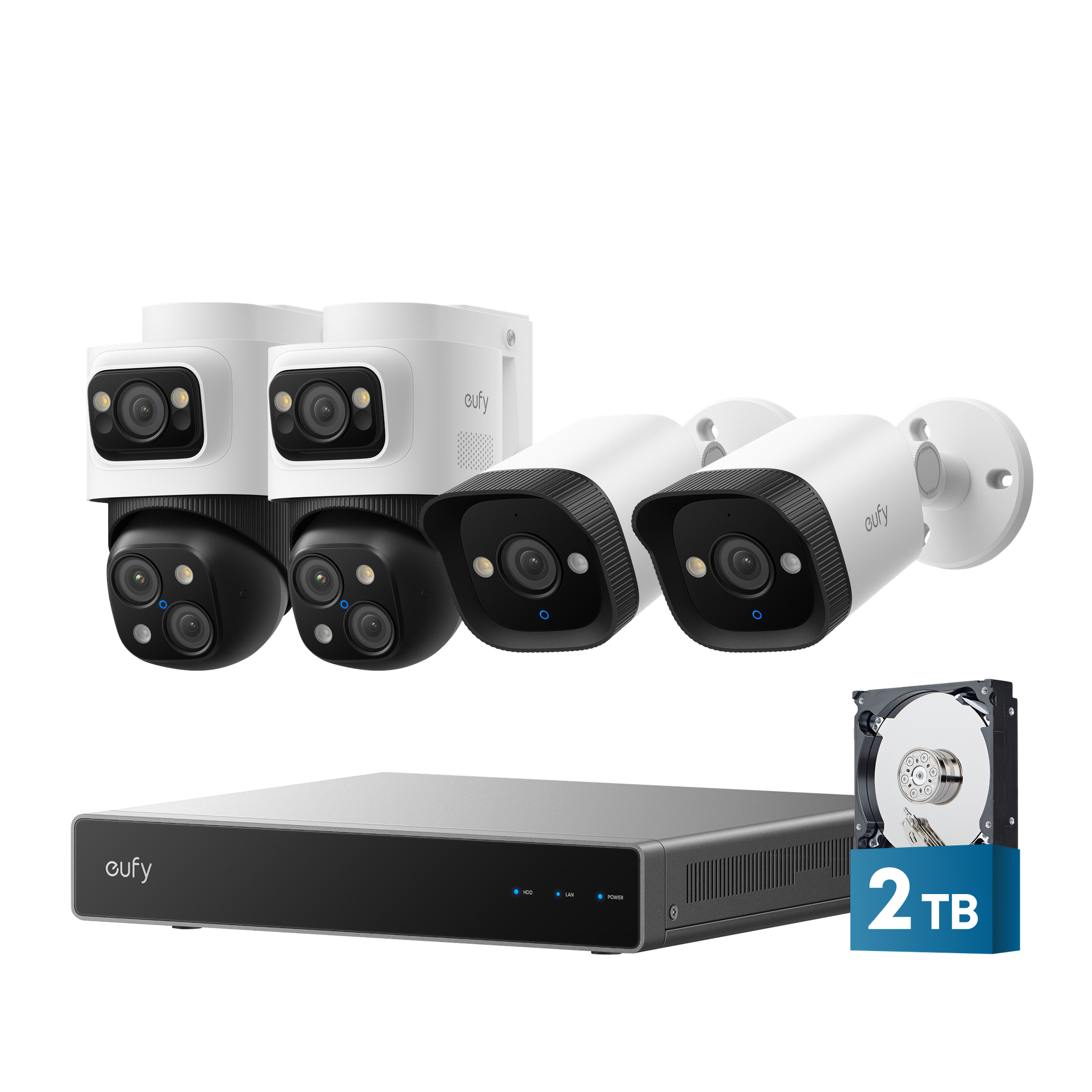 eufy PoE NVR Security System S4