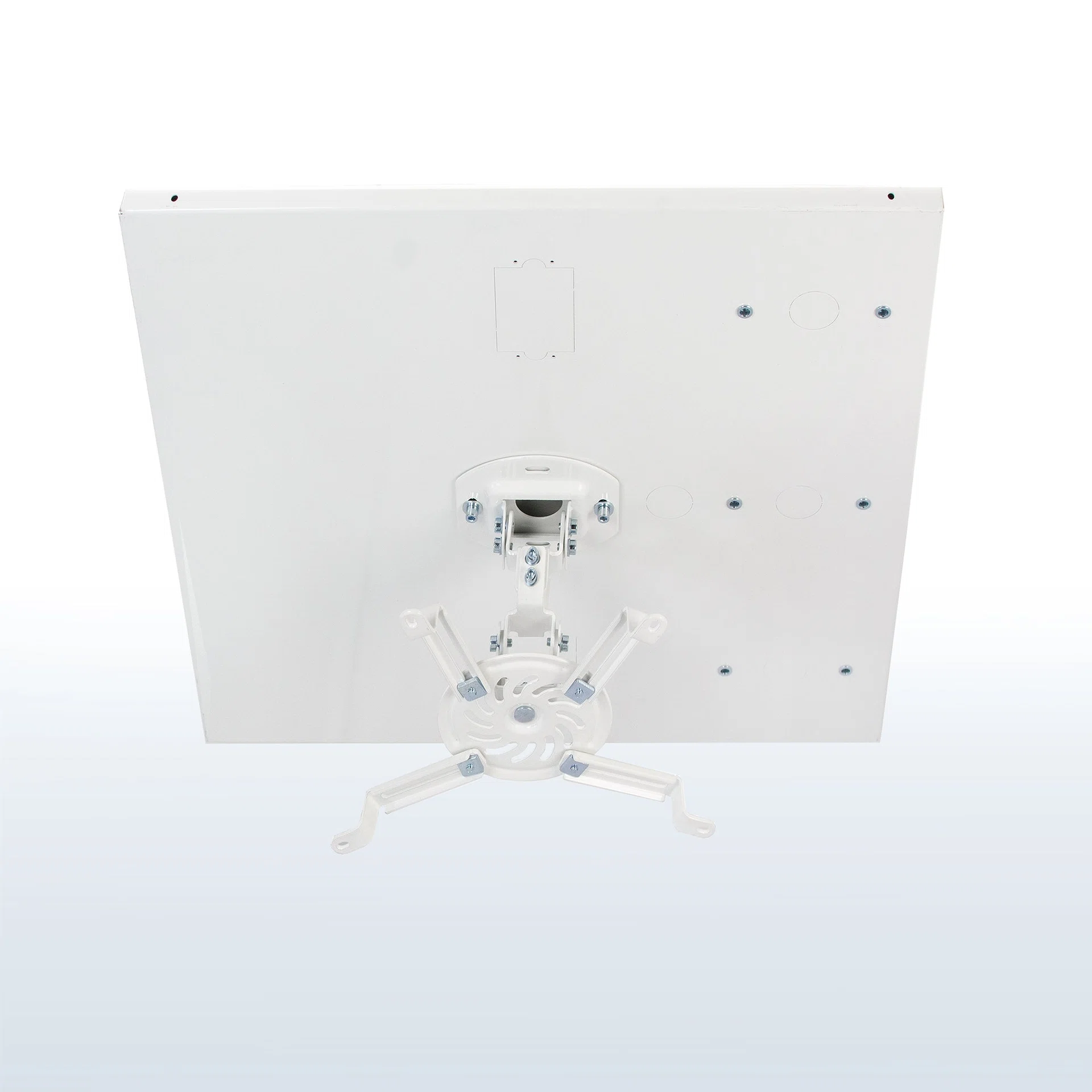 White Universal Drop Ceiling Projector Mount