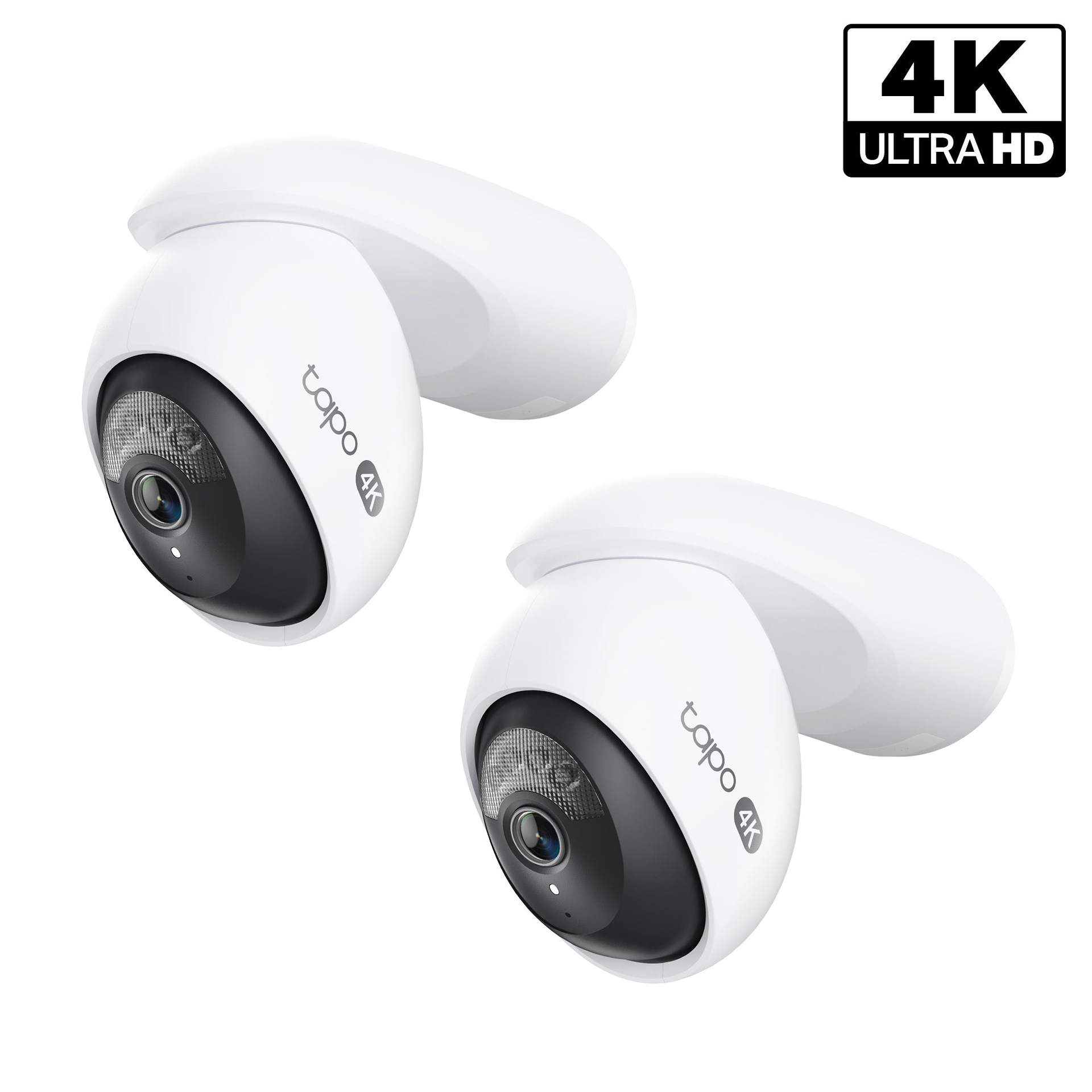 TP-Link VistaCam 360 4K Pan/Tilt Wired Outdoor Security Camera, Tapo C560WS 2-Pack — Product view