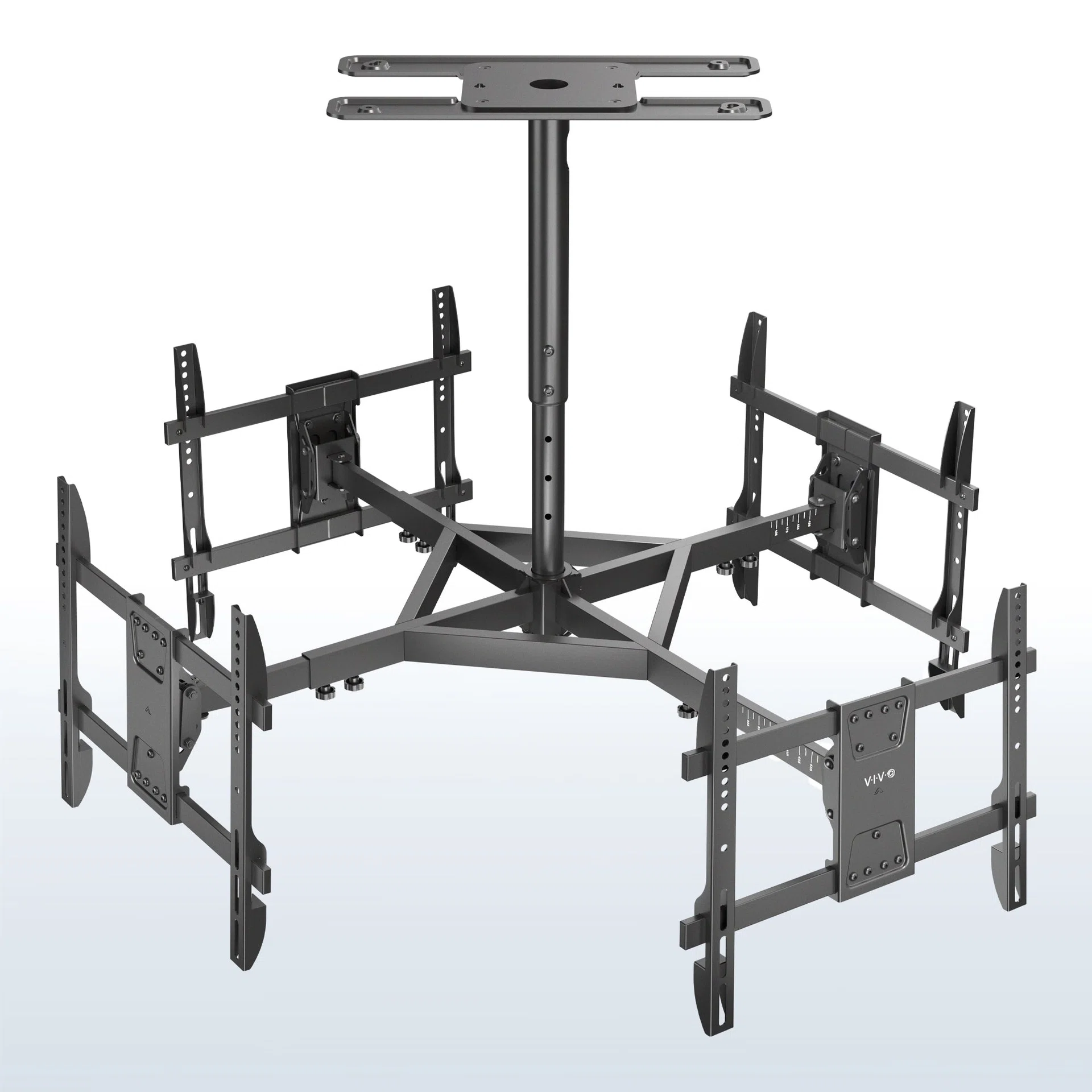 VIVO Hanging Quad TV Ceiling Mount - 32” to 50” Screens — Hanging Quad TV Ceiling Mount - 32” to 50” Screens — Product view