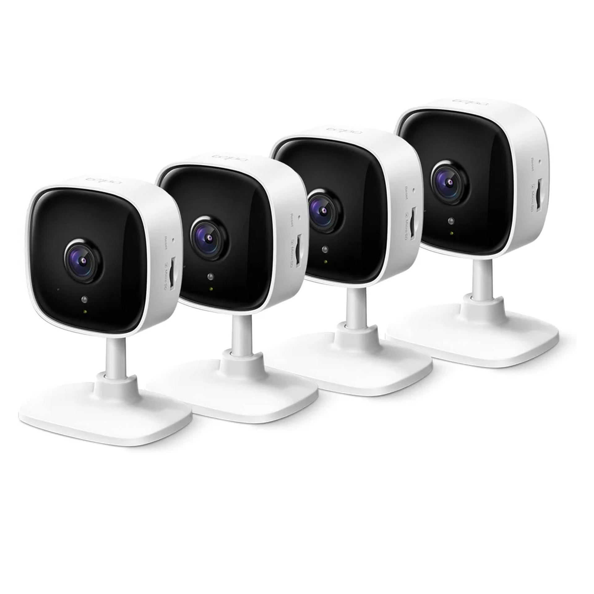 TP-Link 2K Indoor Security Camera 4 Pack, Tapo C110P4 — Product view