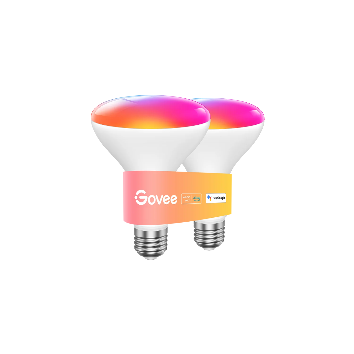 Govee BR30 Smart RGBWW Bulbs E26 1200lm