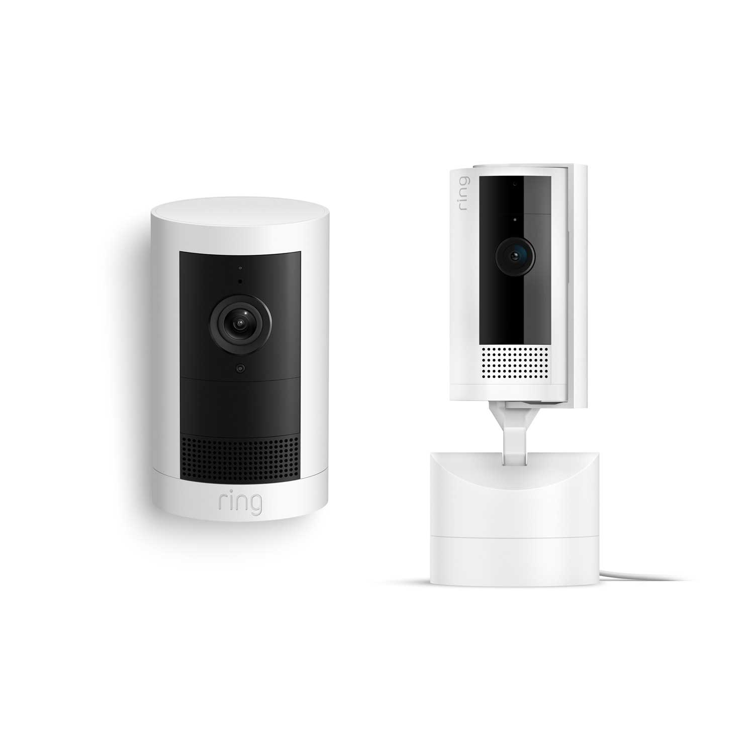 Outdoor Cam Plus Battery + Pan-Tilt Indoor Cam
