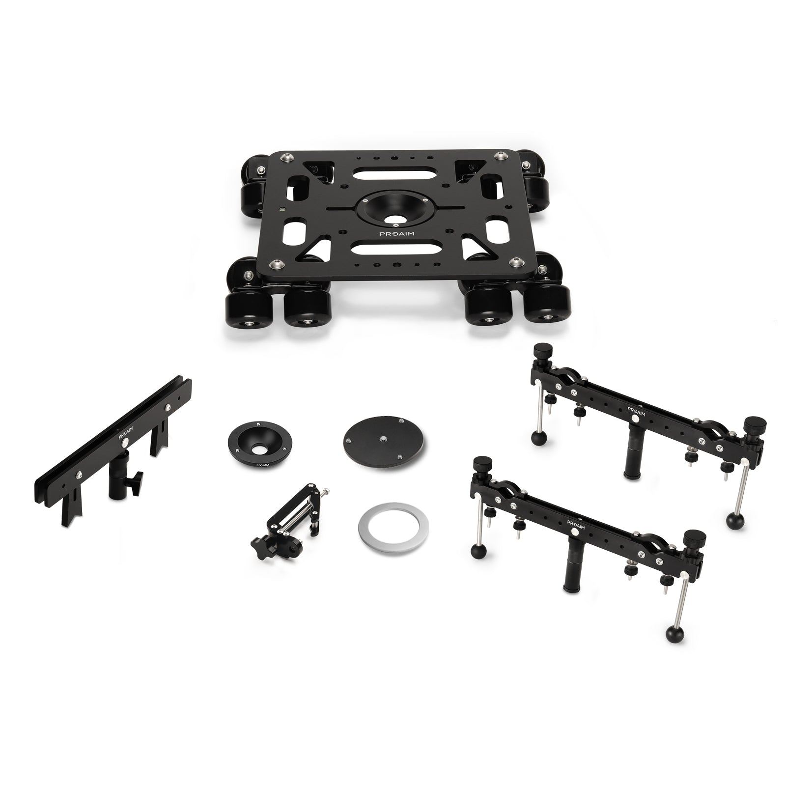 Breeza Video/Film Camera Dolly Slider with Track Ends