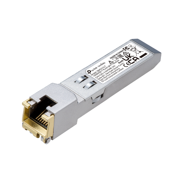 Omada 10GBASE-T RJ45 SFP+ Module,Up to 30 m Distance (Cat6a or above), SM5310-T
