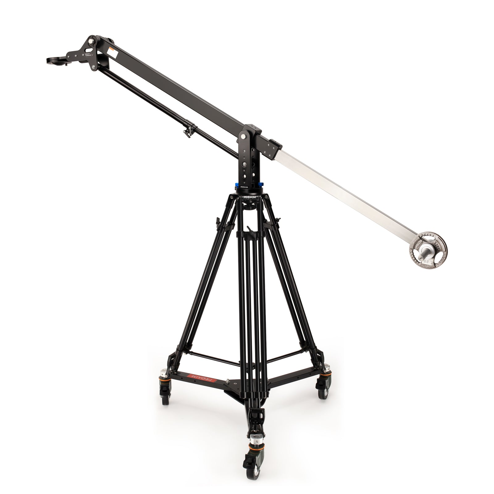7' Wave-2 Jib Crane, Dolly Stand for Camera / Gimbals / Pan Tilt Heads