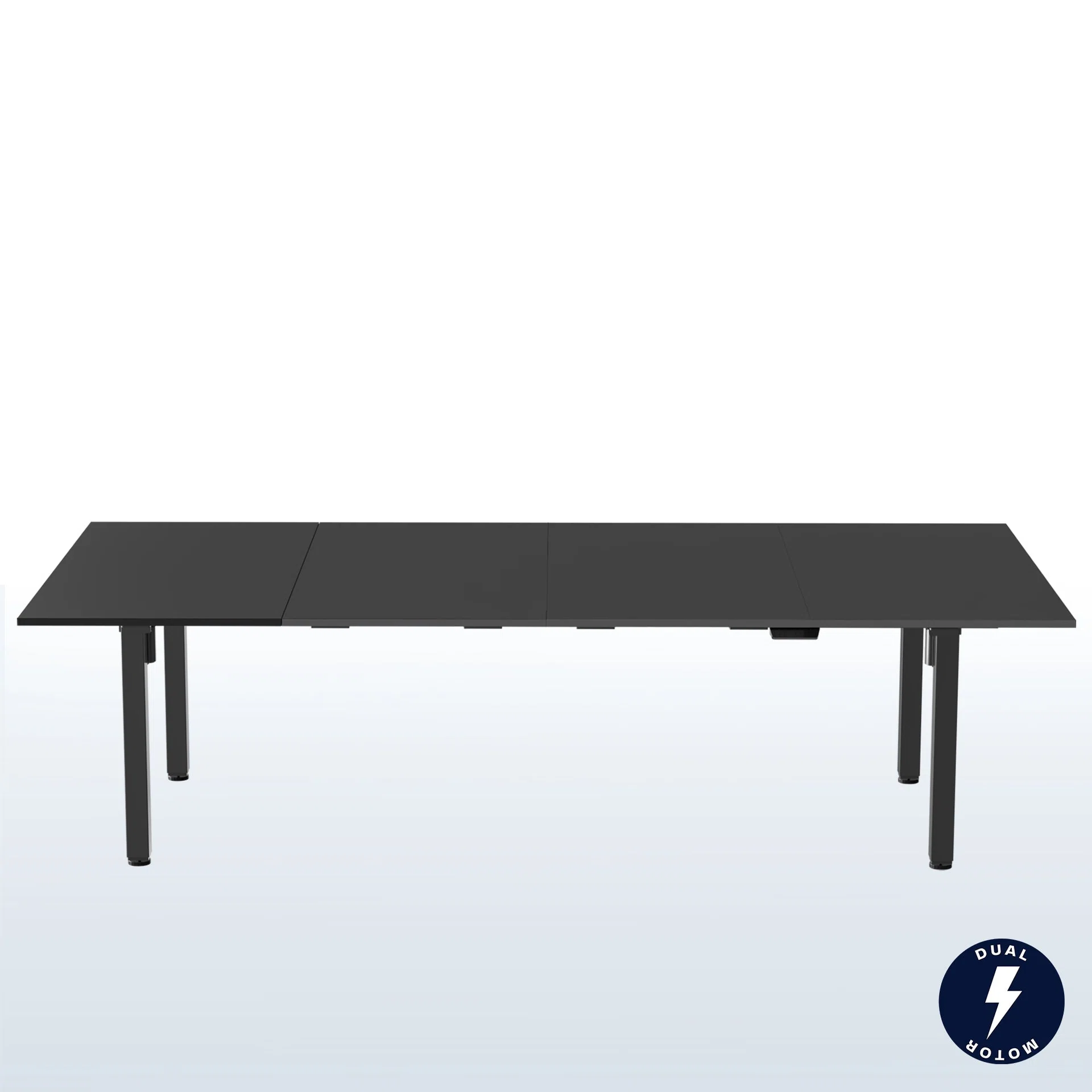 40 Series - 95" x 55" Dual Motor 4-Leg Conference Table with Square Corner Top