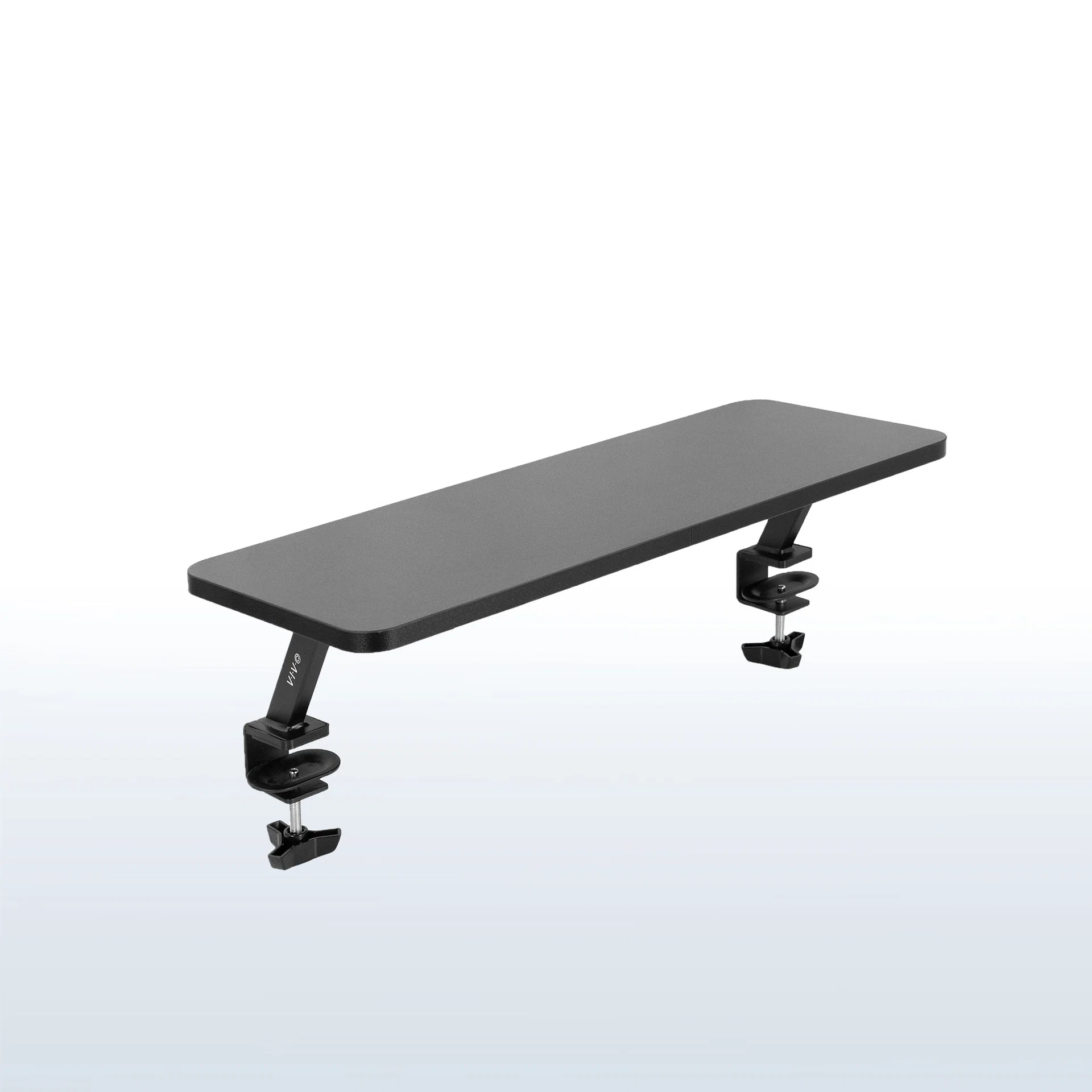 Clamp-on Monitor Riser Shelf