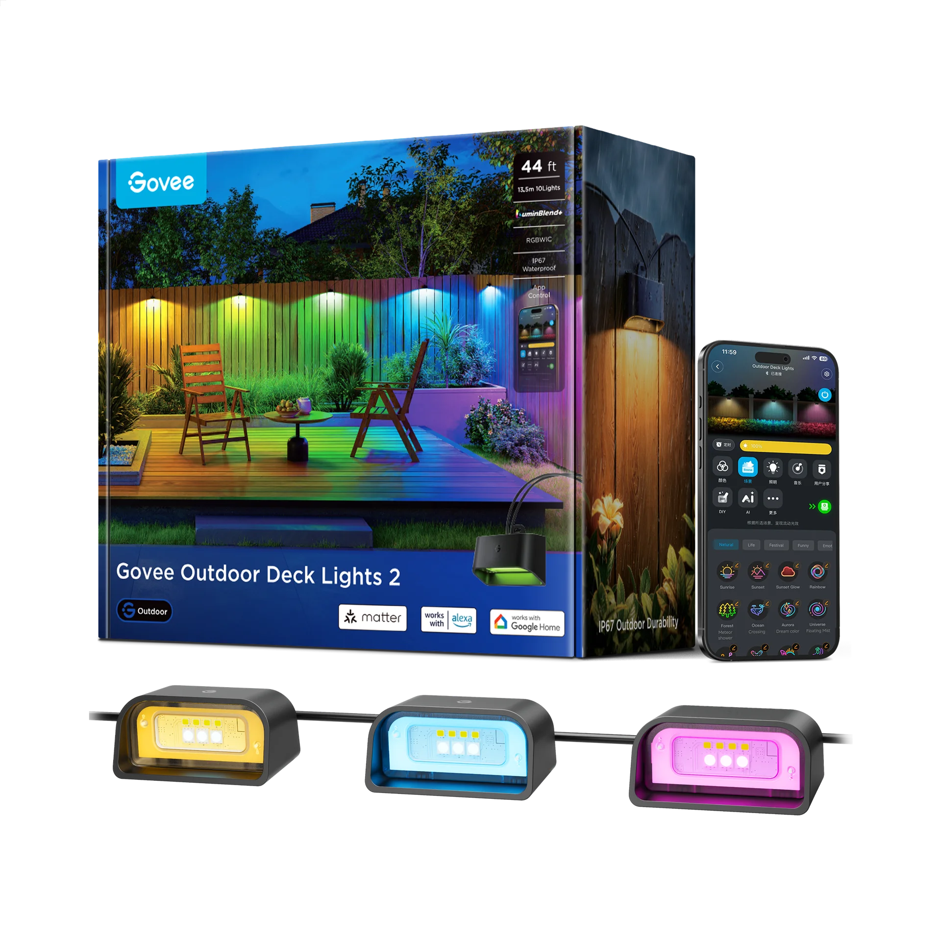 Govee Outdoor Deck Lights 2