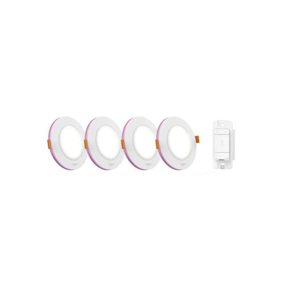 Smart Recessed Downlight Kit 4-Inch, Tapo L730-4 4-Pack